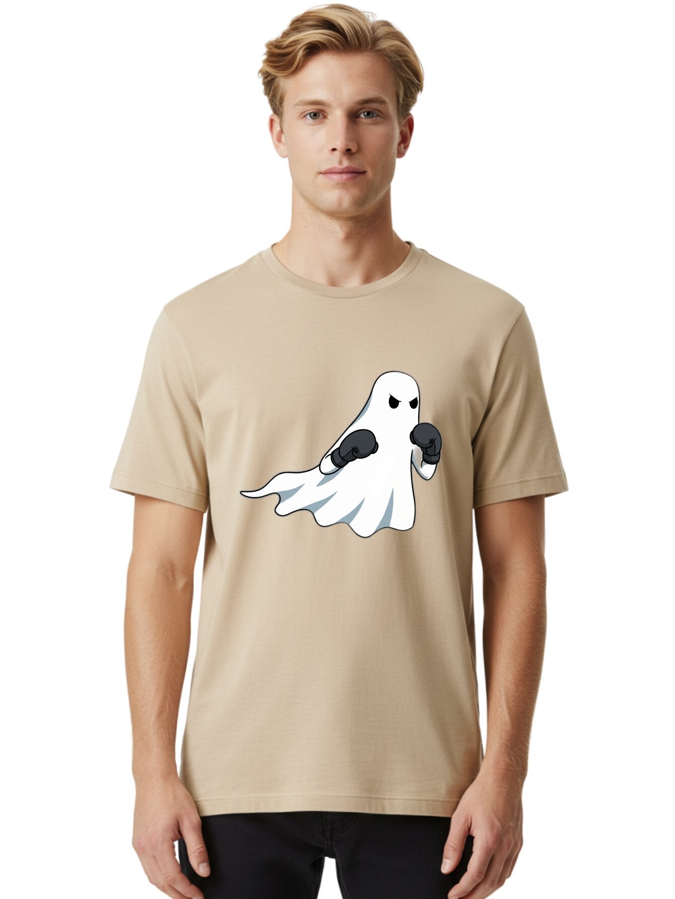 Ghost-Boxer-5 Men'S Graphic Tee, 100% Cotton, Comfortable Casual Summer Wear, Machine Washable, Vintage Camera, Old Camera, Antique Camera, Black Camera, Classic Photography, Photography Equipment, Nostalgic Device, Film Camera, Camera Art Bam508 25