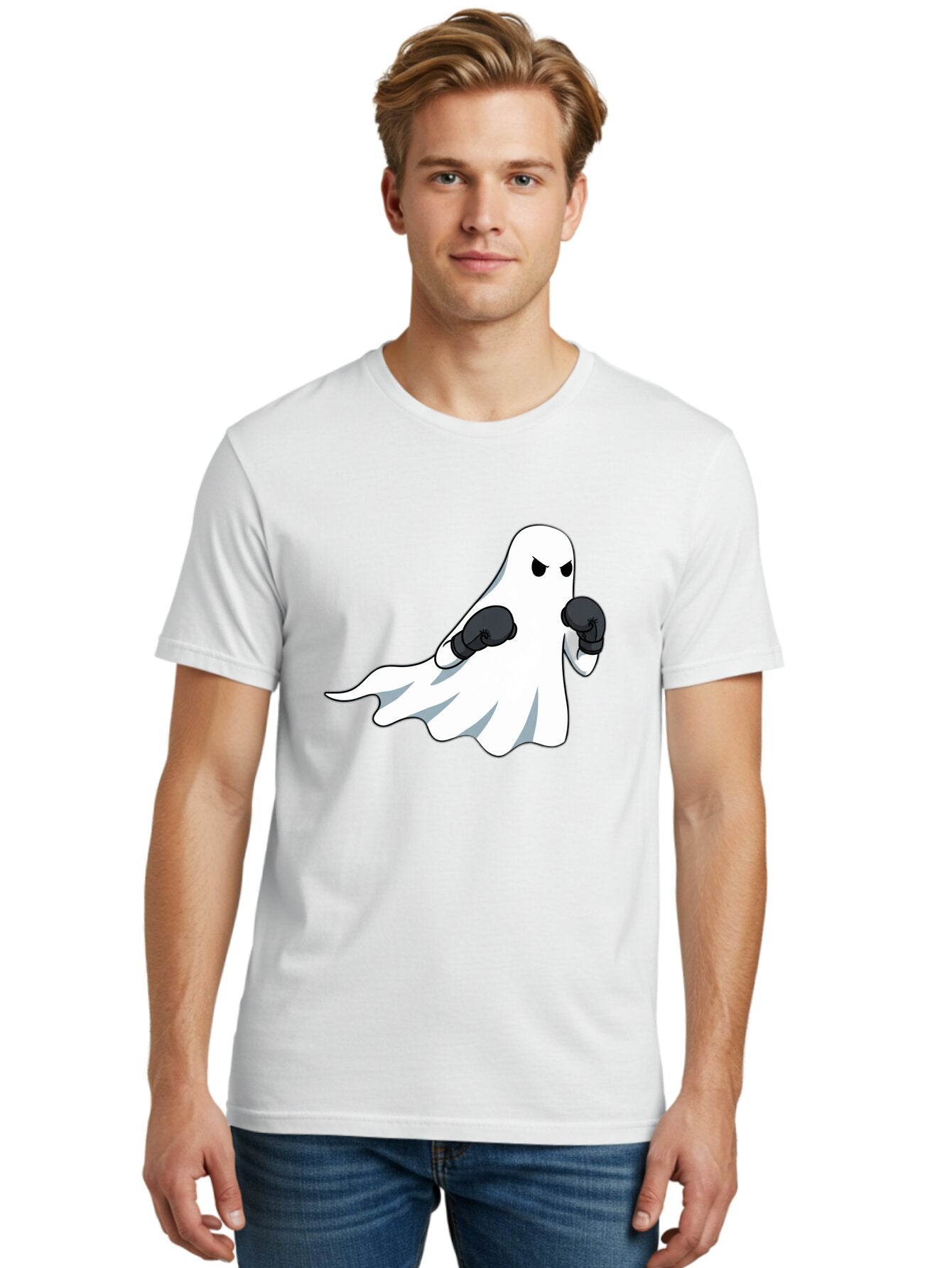 Ghost-Boxer-5 Men'S Graphic Tee, 100% Cotton, Comfortable Casual Summer Wear, Machine Washable, Vintage Camera, Old Camera, Antique Camera, Black Camera, Classic Photography, Photography Equipment, Nostalgic Device, Film Camera, Camera Art Bam508 26
