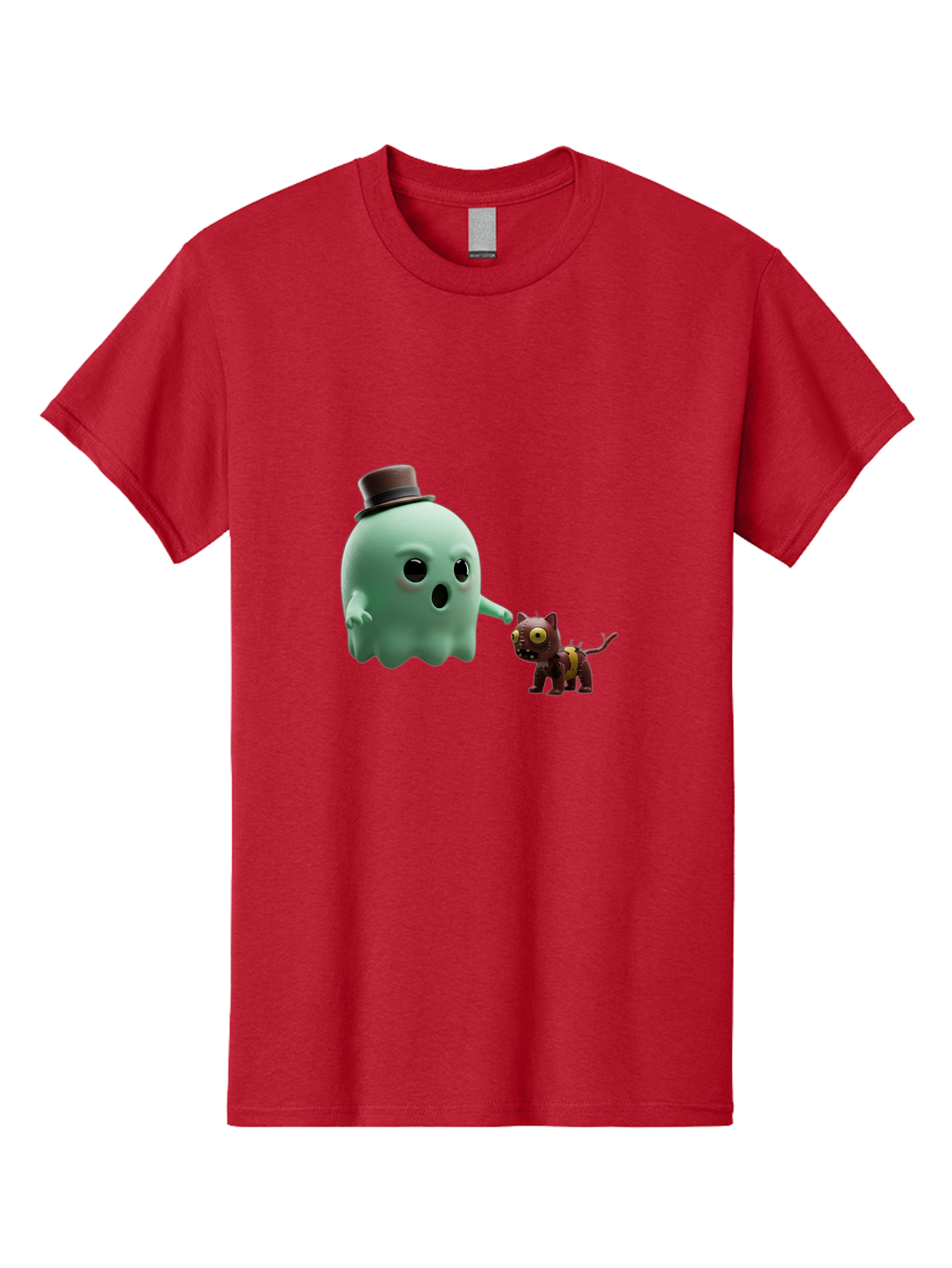 Ghost-Cat Men'S Graphic Tee, 100% Cotton, Comfortable Casual Summer Wear, Machine Washable, Vintage Camera, Old Camera, Antique Camera, Black Camera, Classic Photography, Photography Equipment, Nostalgic Device, Film Camera, Camera Art Bam510