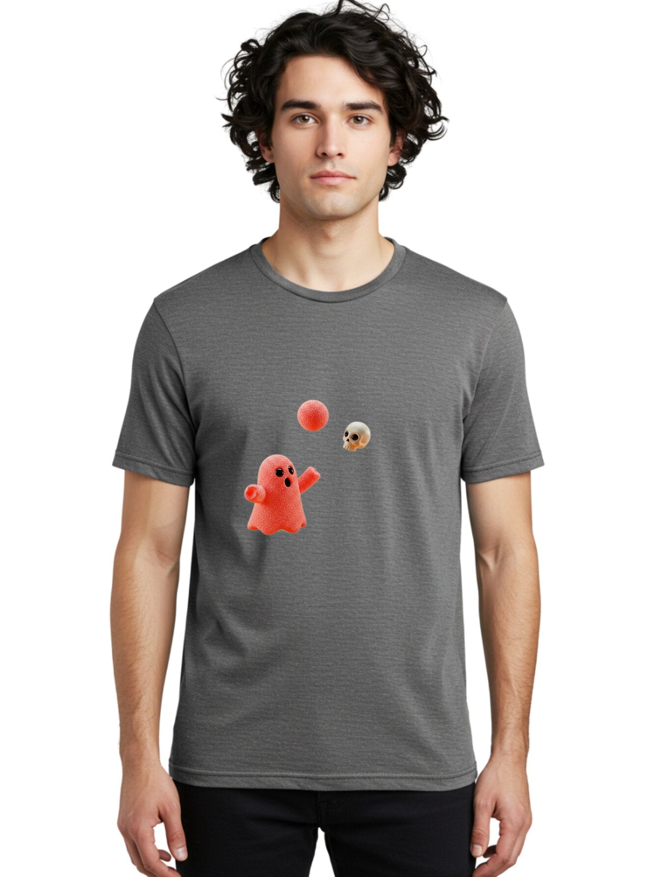Ghost-Catching-Skull-Ball Men'S Graphic Tee, 100% Cotton, Comfortable Casual Summer Wear, Machine Washable, Vintage Camera, Old Camera, Antique Camera, Black Camera, Classic Photography, Photography Equipment, Nostalgic Device, Film Camera, Bam511 29