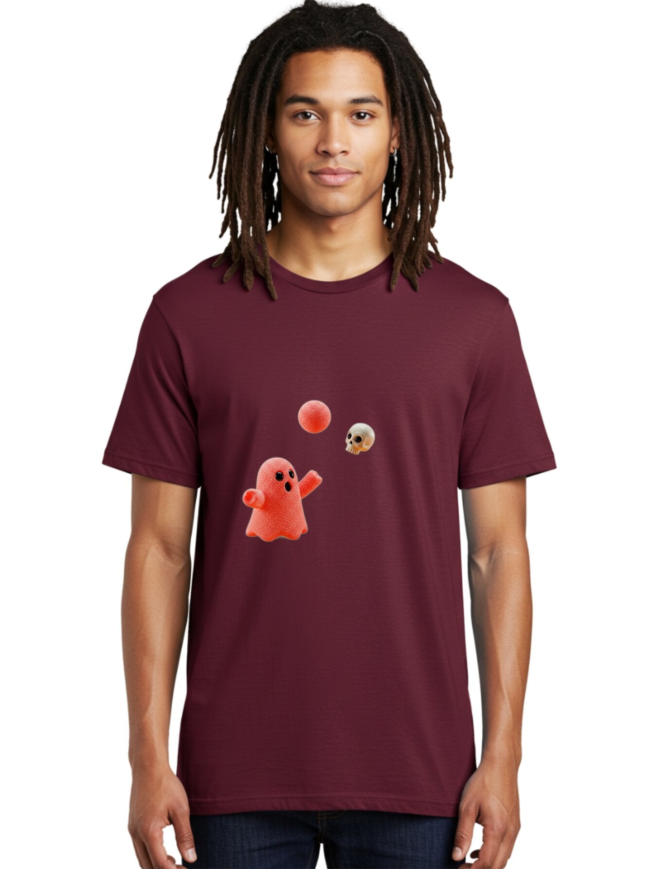 Ghost-Catching-Skull-Ball Men'S Graphic Tee, 100% Cotton, Comfortable Casual Summer Wear, Machine Washable, Vintage Camera, Old Camera, Antique Camera, Black Camera, Classic Photography, Photography Equipment, Nostalgic Device, Film Camera, Bam511 22