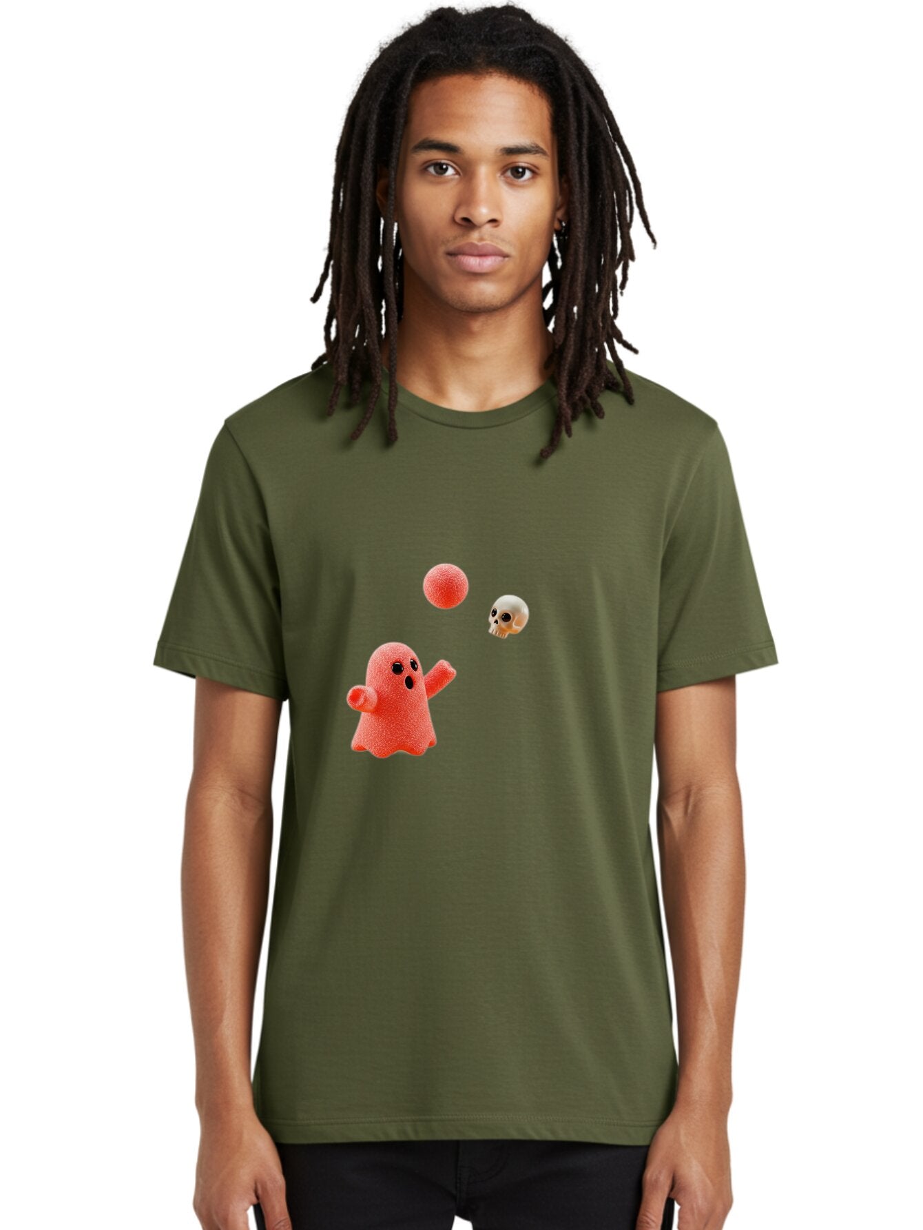 Ghost-Catching-Skull-Ball Men'S Graphic Tee, 100% Cotton, Comfortable Casual Summer Wear, Machine Washable, Vintage Camera, Old Camera, Antique Camera, Black Camera, Classic Photography, Photography Equipment, Nostalgic Device, Film Camera, Bam511 19
