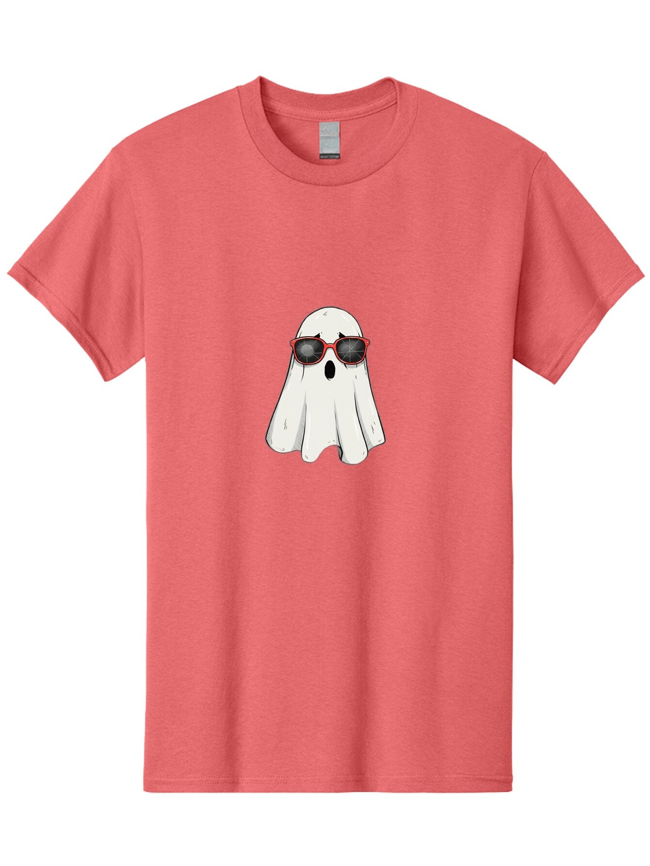 Ghost-In-Red-Sunglasses Men'S Graphic Tee, 100% Cotton, Comfortable Casual Summer Wear, Machine Washable, Vintage Camera, Old Camera, Antique Camera, Black Camera, Classic Photography, Photography Equipment, Nostalgic Device, Film Camera, Bam517 10