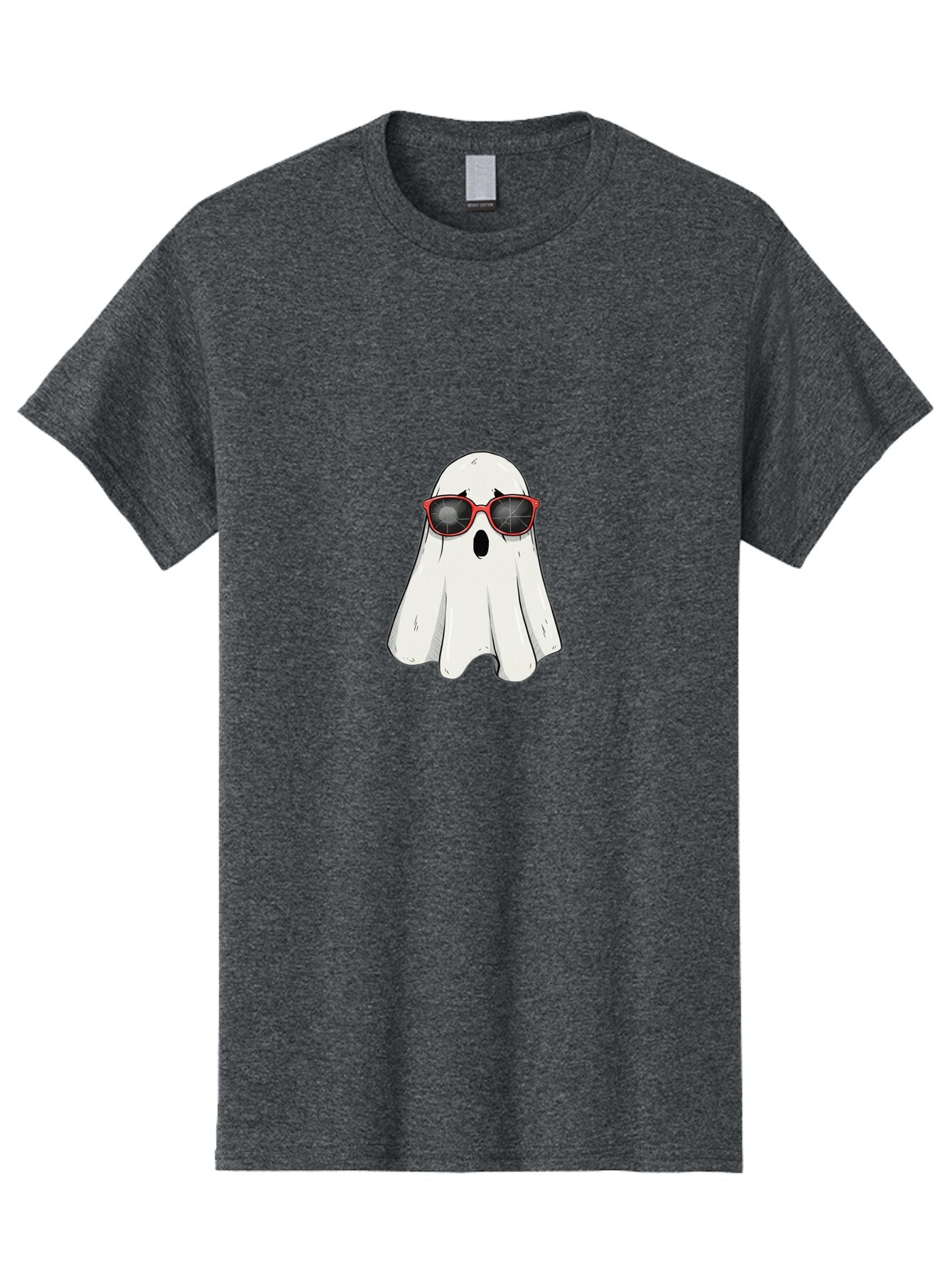 Ghost-In-Red-Sunglasses Men'S Graphic Tee, 100% Cotton, Comfortable Casual Summer Wear, Machine Washable, Vintage Camera, Old Camera, Antique Camera, Black Camera, Classic Photography, Photography Equipment, Nostalgic Device, Film Camera, Bam517 14