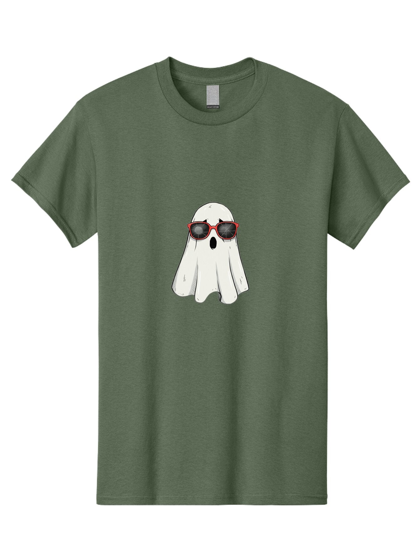 Ghost-In-Red-Sunglasses Men'S Graphic Tee, 100% Cotton, Comfortable Casual Summer Wear, Machine Washable, Vintage Camera, Old Camera, Antique Camera, Black Camera, Classic Photography, Photography Equipment, Nostalgic Device, Film Camera, Bam517 13
