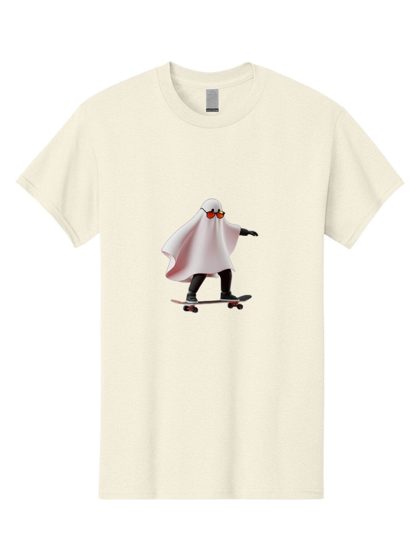 Ghost-On-Skateboard Men'S Graphic Tee, 100% Cotton, Comfortable Casual Summer Wear, Machine Washable, Vintage Camera, Old Camera, Antique Camera, Black Camera, Classic Photography, Photography Equipment, Nostalgic Device, Film Camera, Bam520 14