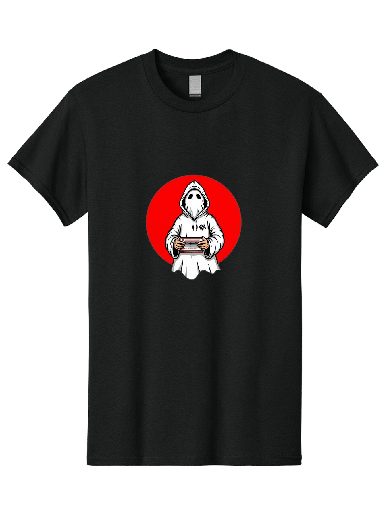Ghost-Playing-Game Men'S Graphic Tee, 100% Cotton, Comfortable Casual Summer Wear, Machine Washable, Vintage Camera, Old Camera, Antique Camera, Black Camera, Classic Photography, Photography Equipment, Nostalgic Device, Film Camera, Bam521 15