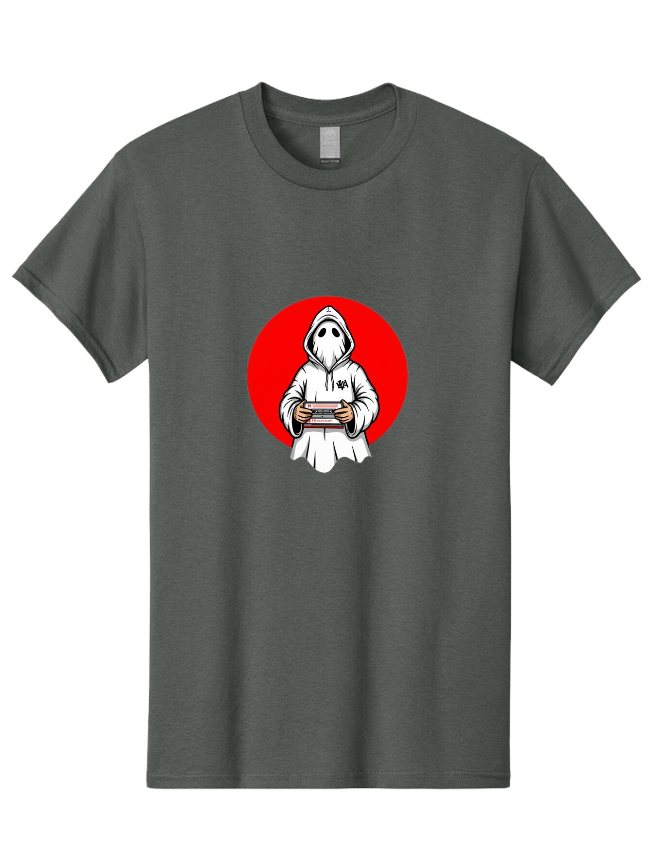 Ghost-Playing-Game Men'S Graphic Tee, 100% Cotton, Comfortable Casual Summer Wear, Machine Washable, Vintage Camera, Old Camera, Antique Camera, Black Camera, Classic Photography, Photography Equipment, Nostalgic Device, Film Camera, Bam521 12