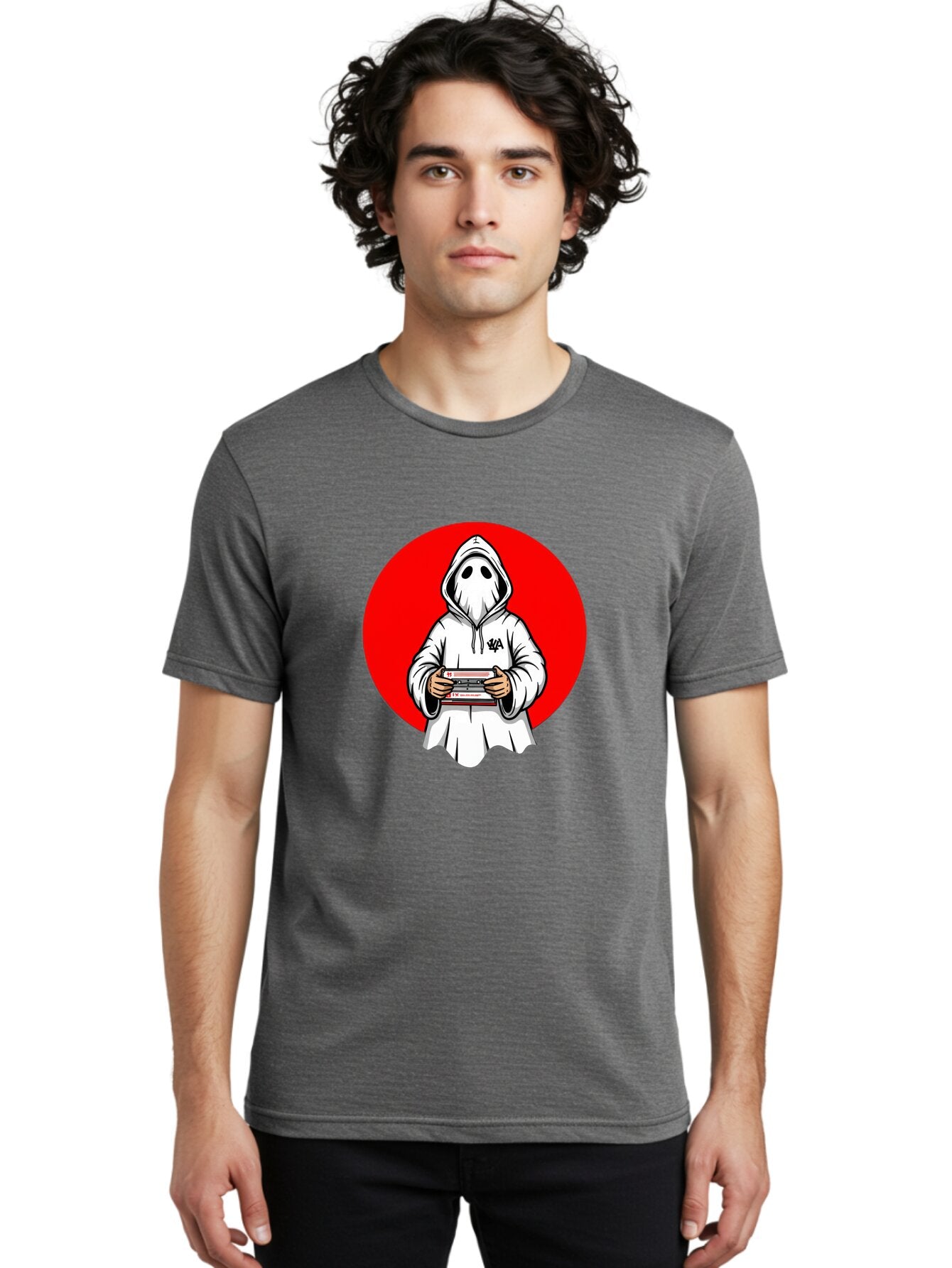 Ghost-Playing-Game Men'S Graphic Tee, 100% Cotton, Comfortable Casual Summer Wear, Machine Washable, Vintage Camera, Old Camera, Antique Camera, Black Camera, Classic Photography, Photography Equipment, Nostalgic Device, Film Camera, Bam521 27