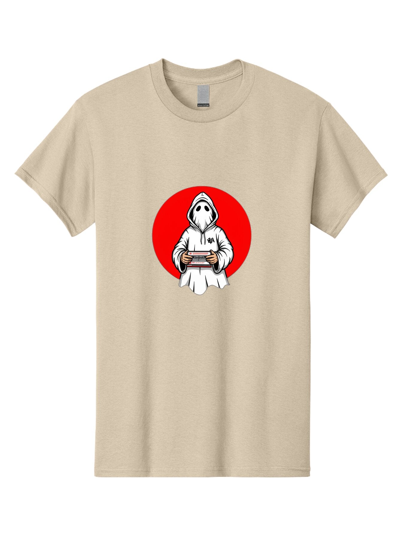 Ghost-Playing-Game Men'S Graphic Tee, 100% Cotton, Comfortable Casual Summer Wear, Machine Washable, Vintage Camera, Old Camera, Antique Camera, Black Camera, Classic Photography, Photography Equipment, Nostalgic Device, Film Camera, Bam521 9