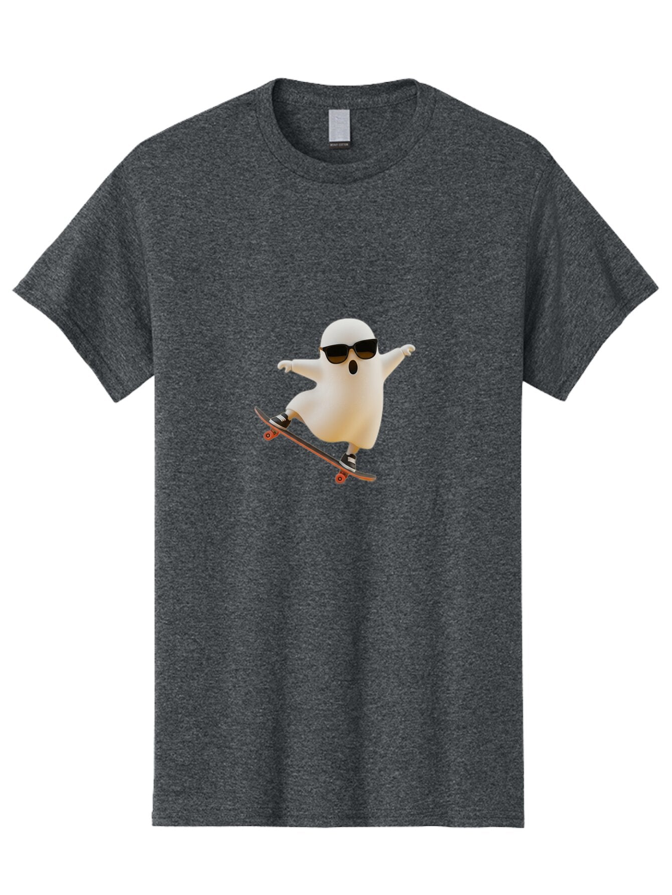 Ghost-Skateboarder-1 Men'S Graphic Tee, 100% Cotton, Comfortable Casual Summer Wear, Machine Washable, Vintage Camera, Old Camera, Antique Camera, Black Camera, Classic Photography, Photography Equipment, Nostalgic Device, Film Camera, Bam523 5