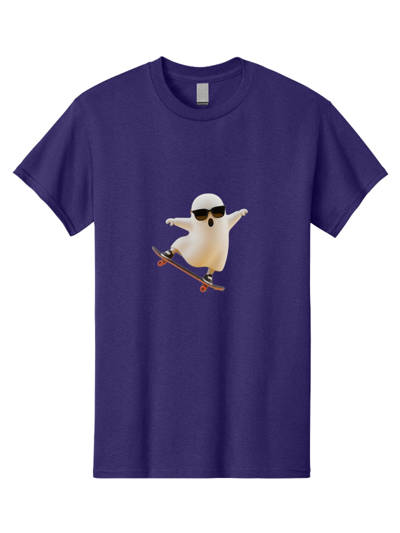 Ghost-Skateboarder-1 Men'S Graphic Tee, 100% Cotton, Comfortable Casual Summer Wear, Machine Washable, Vintage Camera, Old Camera, Antique Camera, Black Camera, Classic Photography, Photography Equipment, Nostalgic Device, Film Camera, Bam523 14