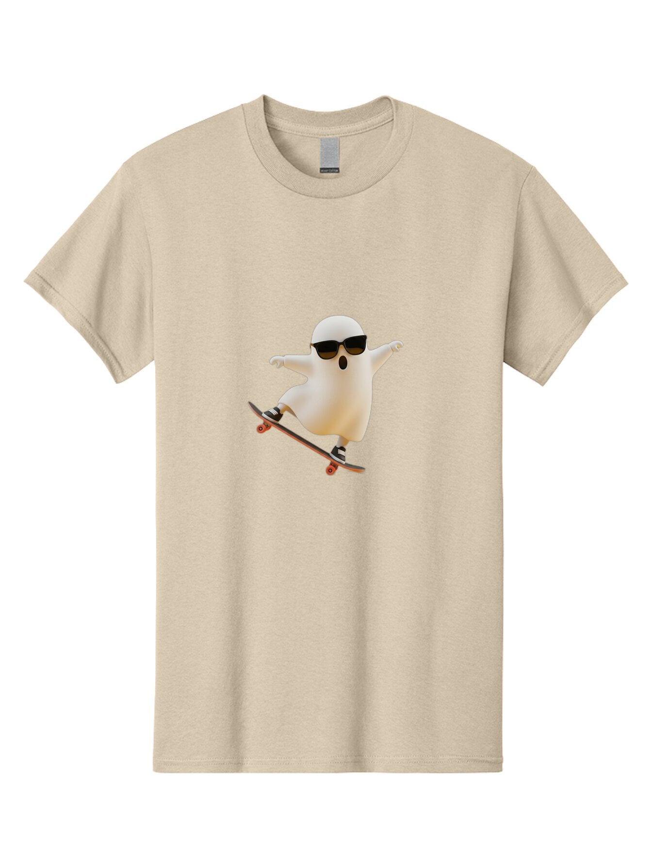 Ghost-Skateboarder-1 Men'S Graphic Tee, 100% Cotton, Comfortable Casual Summer Wear, Machine Washable, Vintage Camera, Old Camera, Antique Camera, Black Camera, Classic Photography, Photography Equipment, Nostalgic Device, Film Camera, Bam523 12