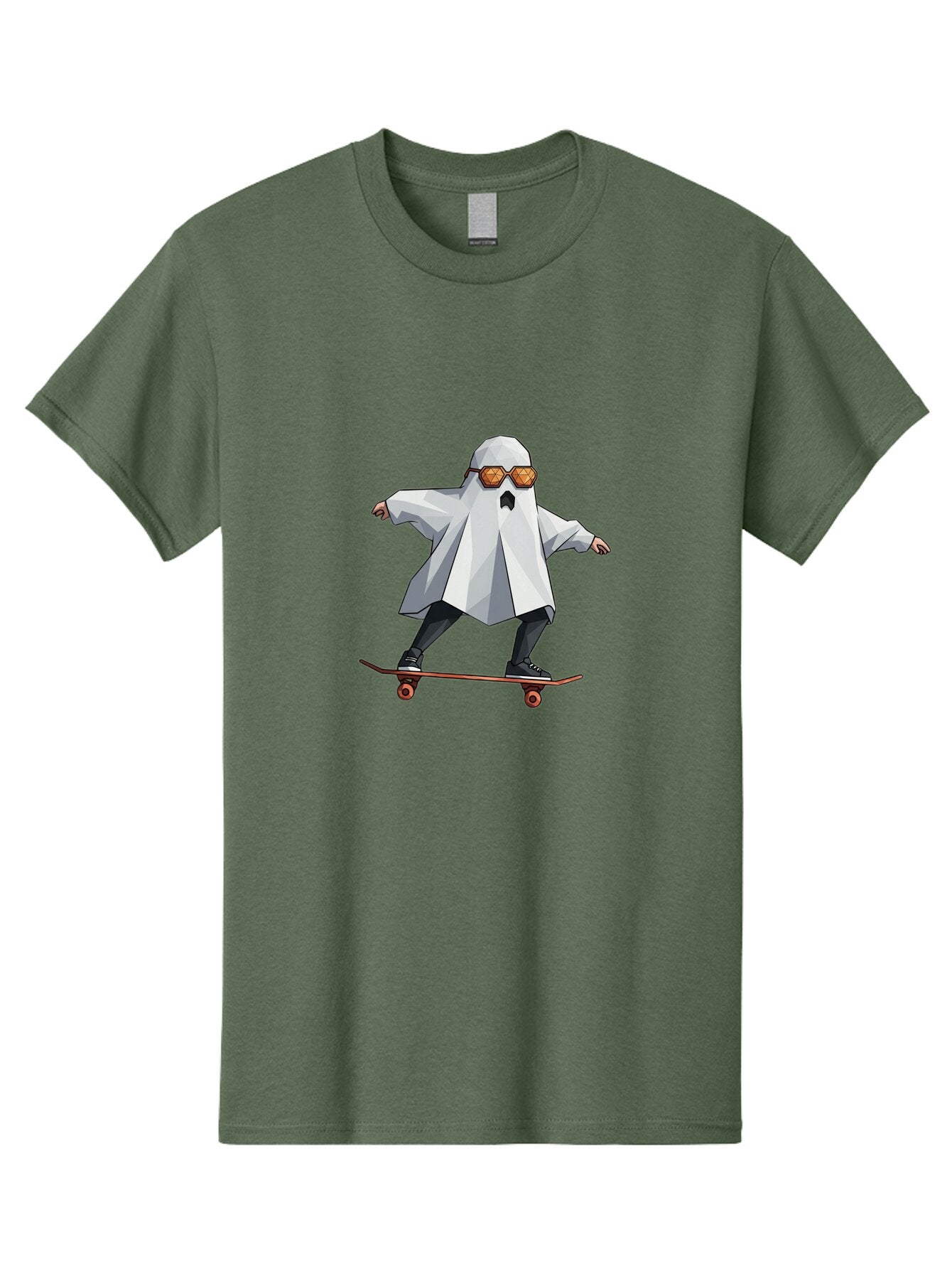 Ghost-Skateboarder-4 Men'S Graphic Tee, 100% Cotton, Comfortable Casual Summer Wear, Machine Washable, Vintage Camera, Old Camera, Antique Camera, Black Camera, Classic Photography, Photography Equipment, Nostalgic Device, Film Camera, Bam526 10