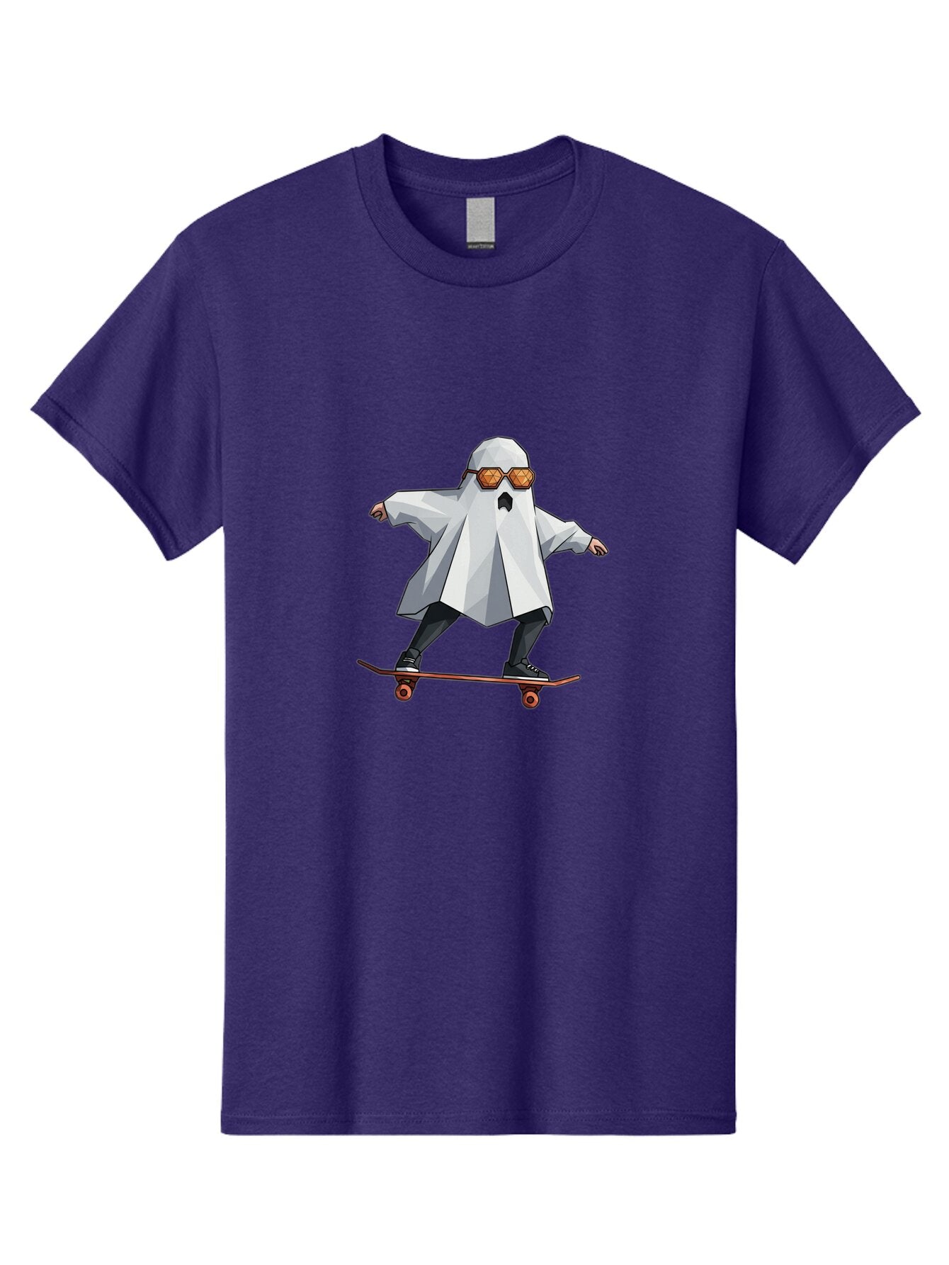 Ghost-Skateboarder-4 Men'S Graphic Tee, 100% Cotton, Comfortable Casual Summer Wear, Machine Washable, Vintage Camera, Old Camera, Antique Camera, Black Camera, Classic Photography, Photography Equipment, Nostalgic Device, Film Camera, Bam526 6