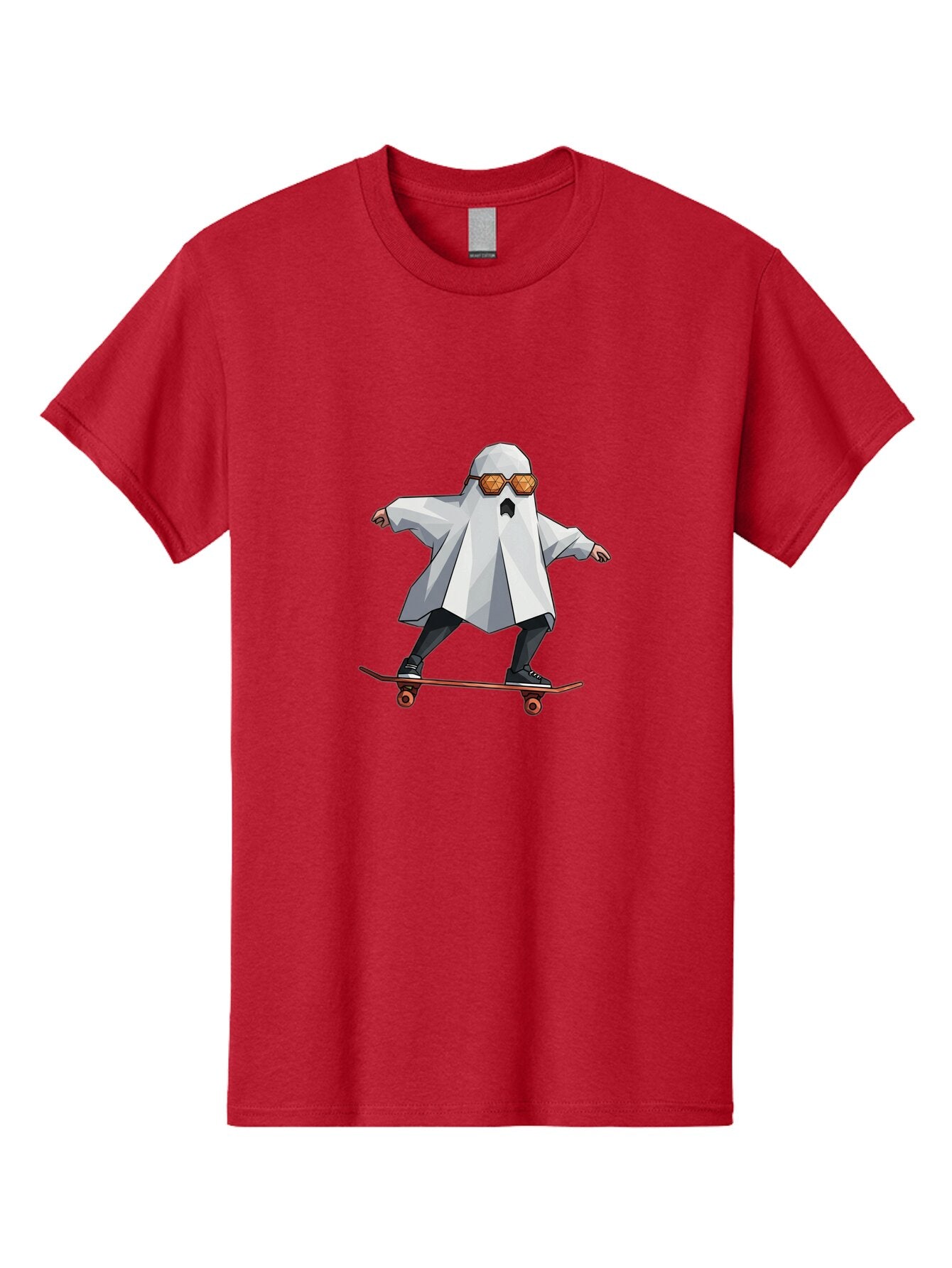 Ghost-Skateboarder-4 Men'S Graphic Tee, 100% Cotton, Comfortable Casual Summer Wear, Machine Washable, Vintage Camera, Old Camera, Antique Camera, Black Camera, Classic Photography, Photography Equipment, Nostalgic Device, Film Camera, Bam526 15
