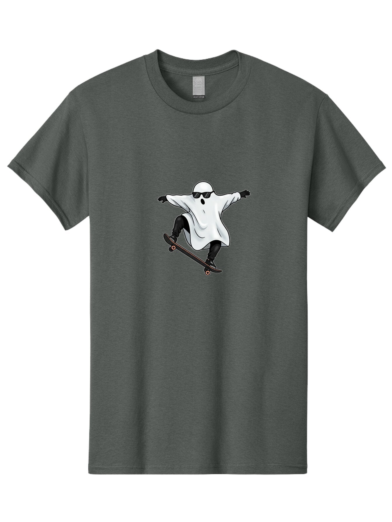 Ghost-Skateboarder Men'S Graphic Tee, 100% Cotton, Comfortable Casual Summer Wear, Machine Washable, Vintage Camera, Old Camera, Antique Camera, Black Camera, Classic Photography, Photography Equipment, Nostalgic Device, Film Camera, Bam527 13