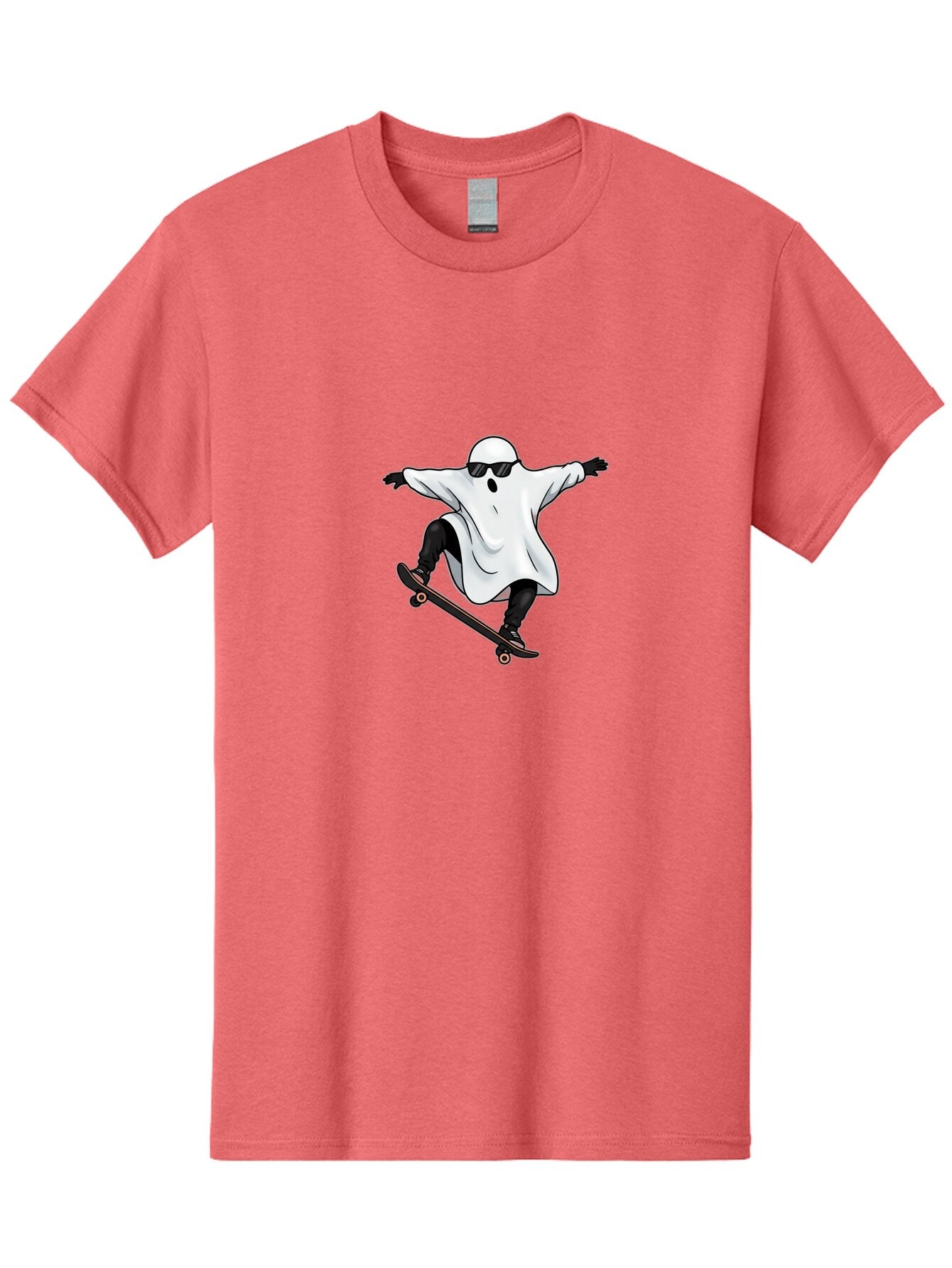 Ghost-Skateboarder Men'S Graphic Tee, 100% Cotton, Comfortable Casual Summer Wear, Machine Washable, Vintage Camera, Old Camera, Antique Camera, Black Camera, Classic Photography, Photography Equipment, Nostalgic Device, Film Camera, Bam527 11