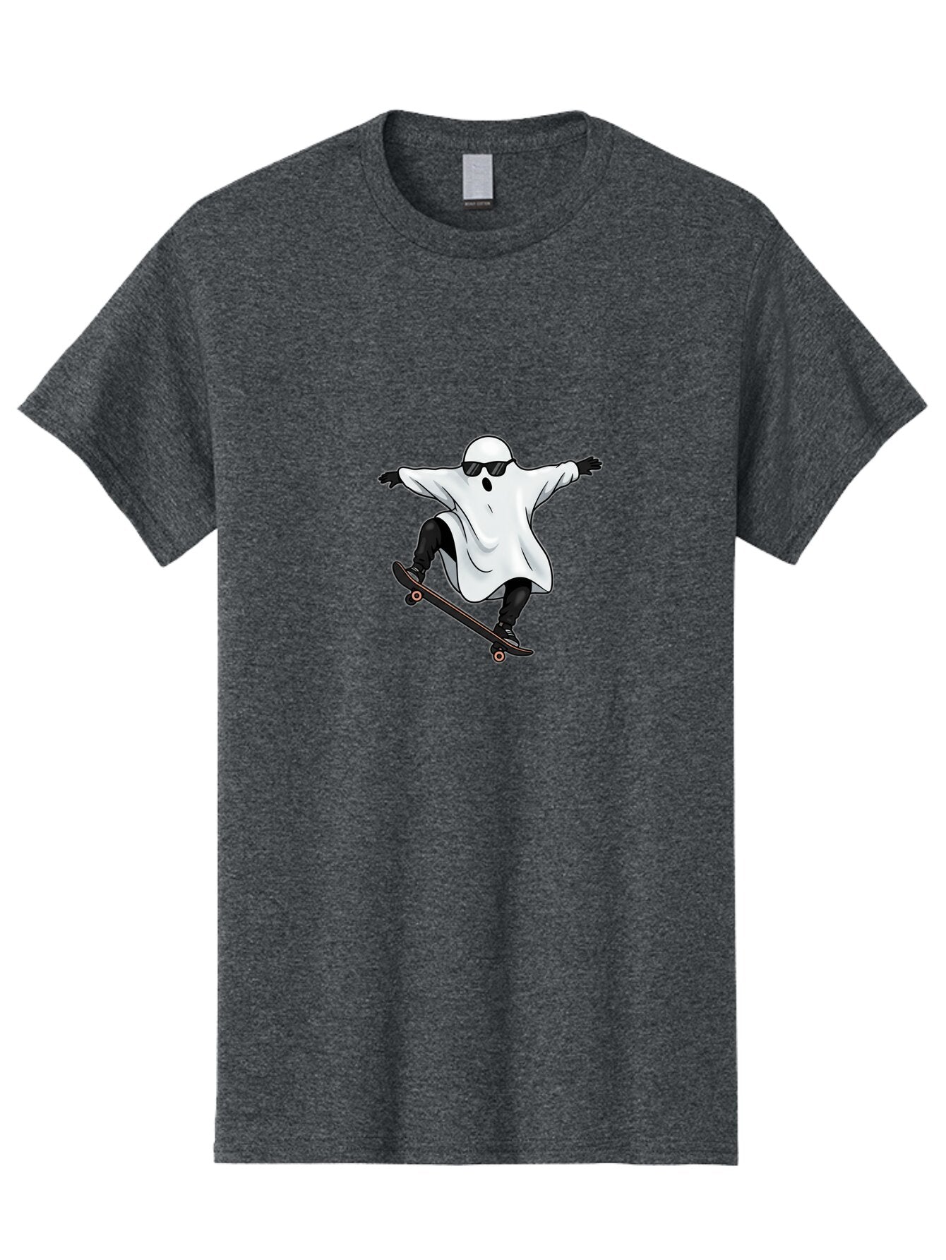Ghost-Skateboarder Men'S Graphic Tee, 100% Cotton, Comfortable Casual Summer Wear, Machine Washable, Vintage Camera, Old Camera, Antique Camera, Black Camera, Classic Photography, Photography Equipment, Nostalgic Device, Film Camera, Bam527 14