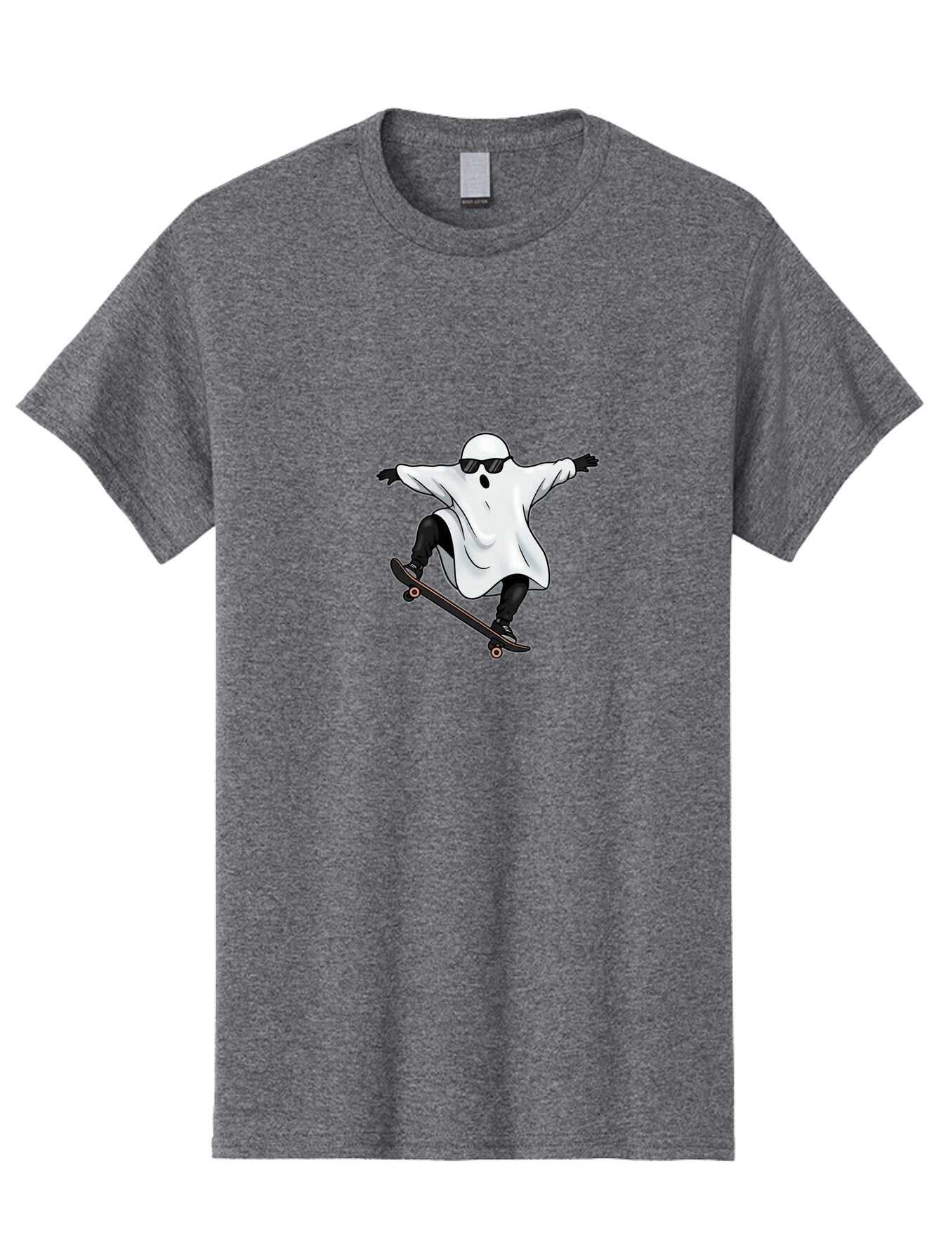Ghost-Skateboarder Men'S Graphic Tee, 100% Cotton, Comfortable Casual Summer Wear, Machine Washable, Vintage Camera, Old Camera, Antique Camera, Black Camera, Classic Photography, Photography Equipment, Nostalgic Device, Film Camera, Bam527 15