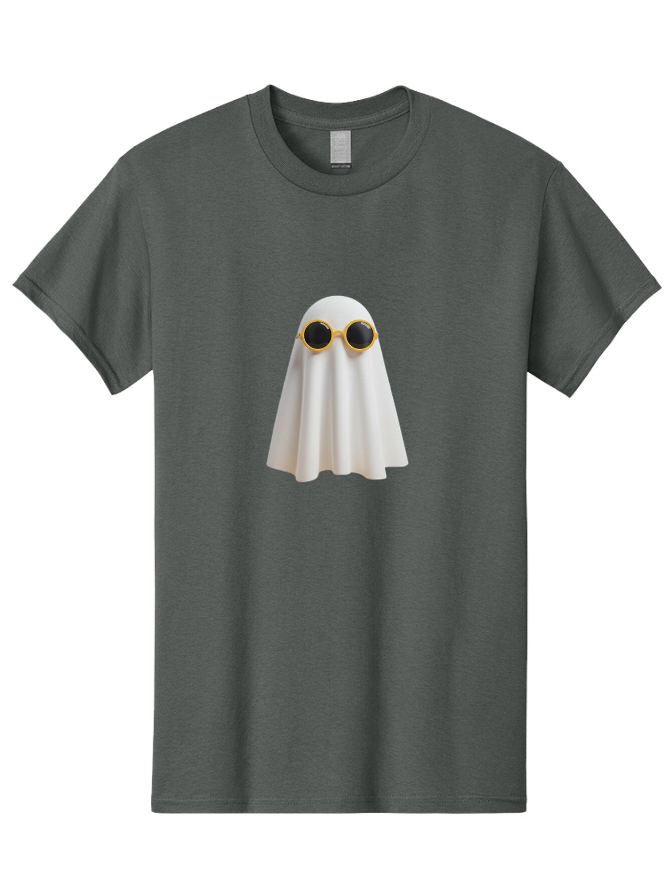 Ghost-Sunglasses-1 Men'S Graphic Tee, 100% Cotton, Comfortable Casual Summer Wear, Machine Washable, Vintage Camera, Old Camera, Antique Camera, Black Camera, Classic Photography, Photography Equipment, Nostalgic Device, Film Camera, Bam528 4
