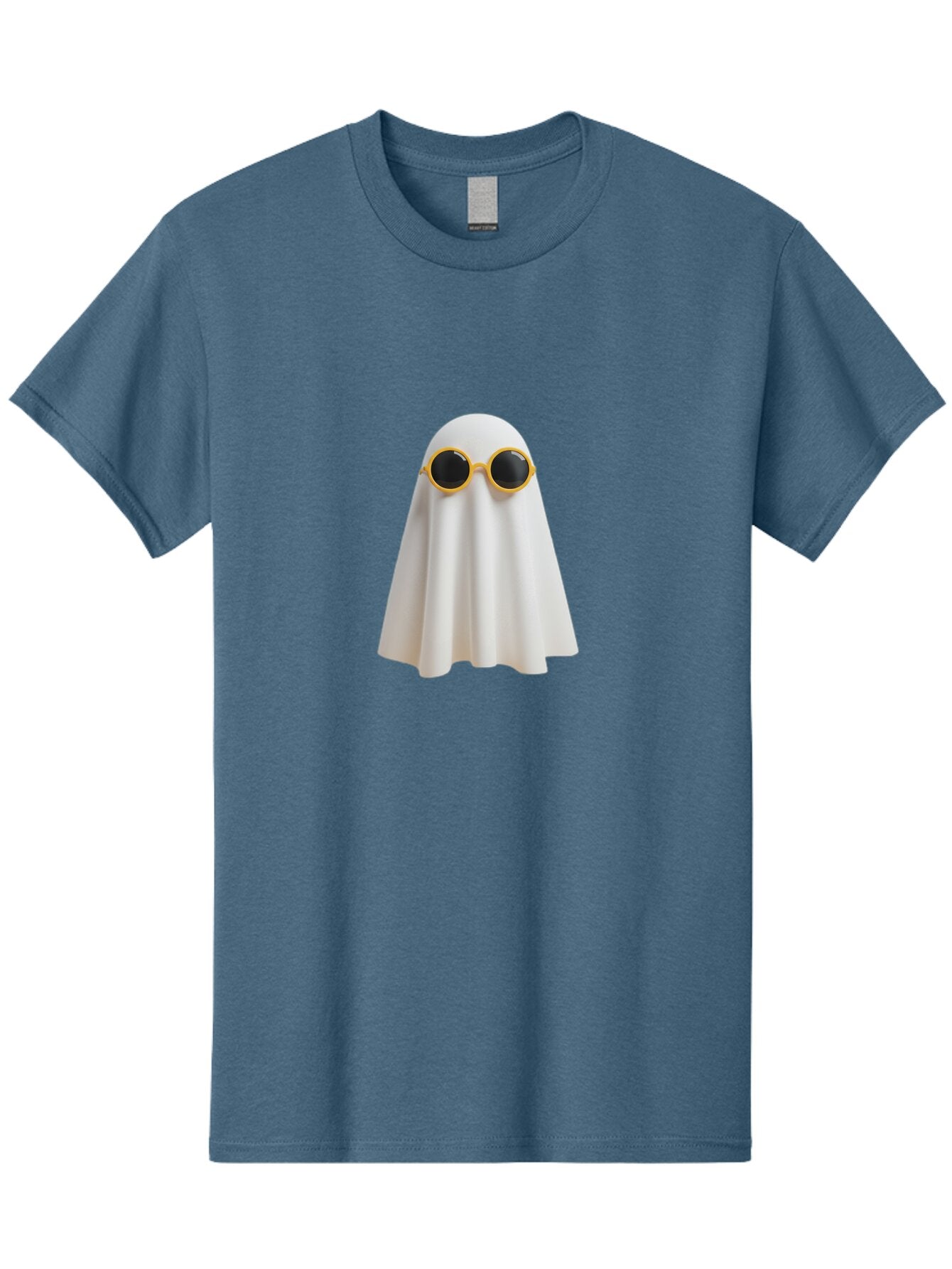 Ghost-Sunglasses-1 Men'S Graphic Tee, 100% Cotton, Comfortable Casual Summer Wear, Machine Washable, Vintage Camera, Old Camera, Antique Camera, Black Camera, Classic Photography, Photography Equipment, Nostalgic Device, Film Camera, Bam528 6