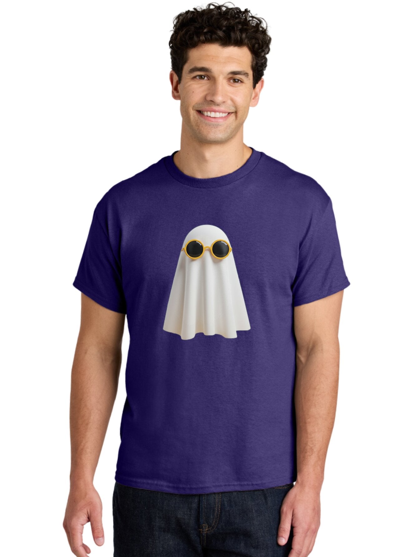 Ghost-Sunglasses-1 Men'S Graphic Tee, 100% Cotton, Comfortable Casual Summer Wear, Machine Washable, Vintage Camera, Old Camera, Antique Camera, Black Camera, Classic Photography, Photography Equipment, Nostalgic Device, Film Camera, Bam528 22