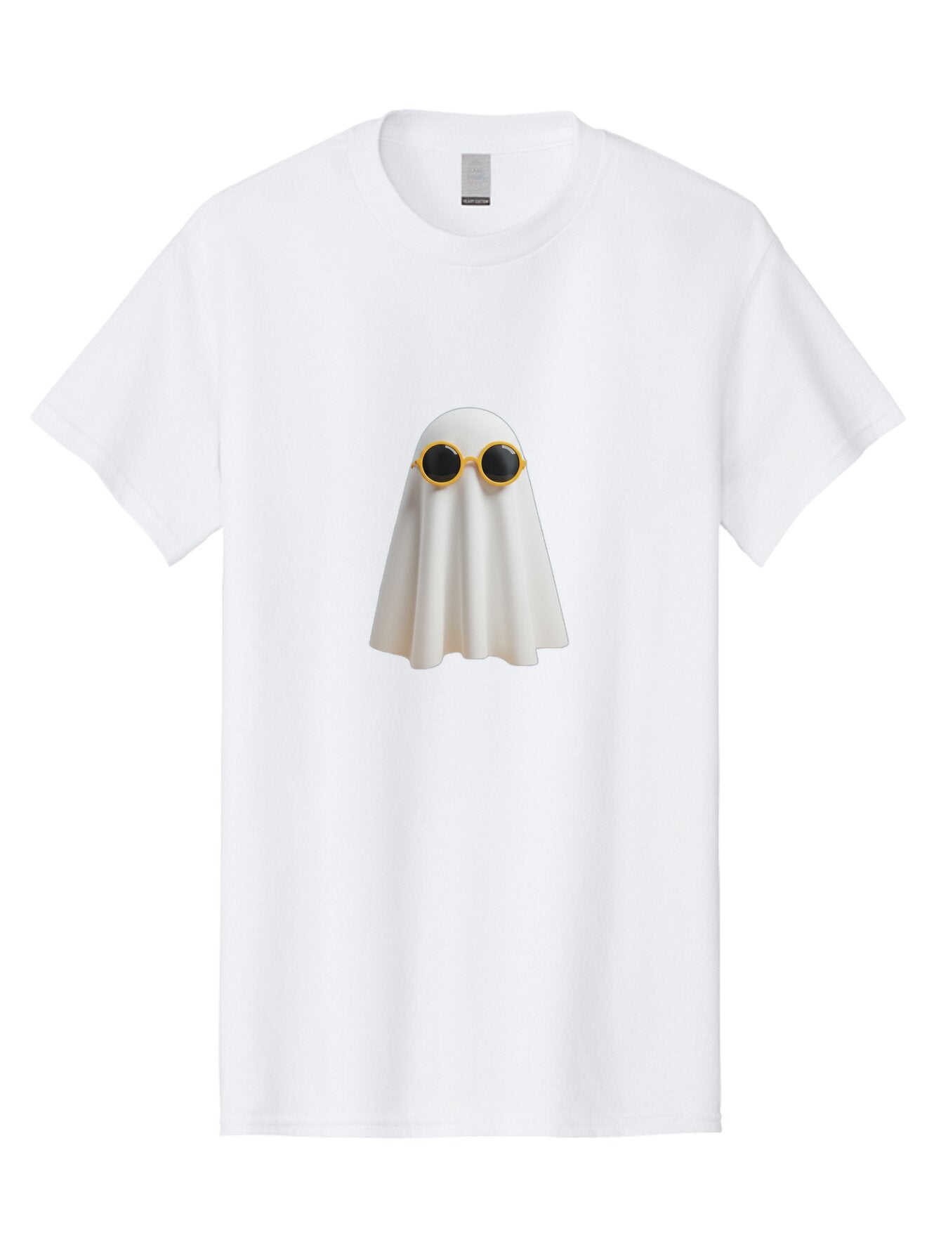 Ghost-Sunglasses-1 Men'S Graphic Tee, 100% Cotton, Comfortable Casual Summer Wear, Machine Washable, Vintage Camera, Old Camera, Antique Camera, Black Camera, Classic Photography, Photography Equipment, Nostalgic Device, Film Camera, Bam528 8