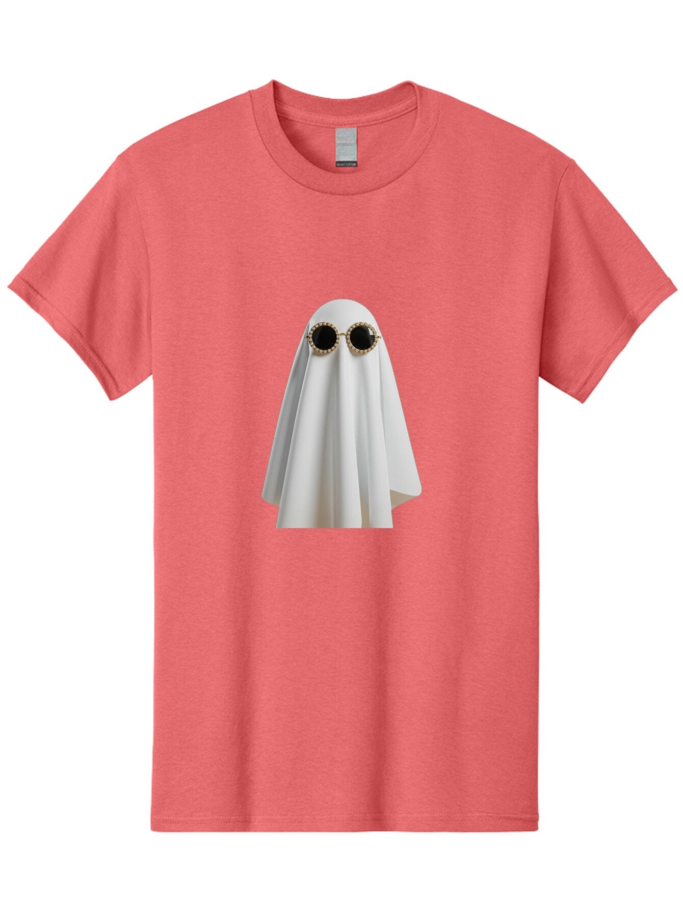 Ghost-Sunglasses-2 Men'S Graphic Tee, 100% Cotton, Comfortable Casual Summer Wear, Machine Washable, Vintage Camera, Old Camera, Antique Camera, Black Camera, Classic Photography, Photography Equipment, Nostalgic Device, Film Camera, Bam529 6