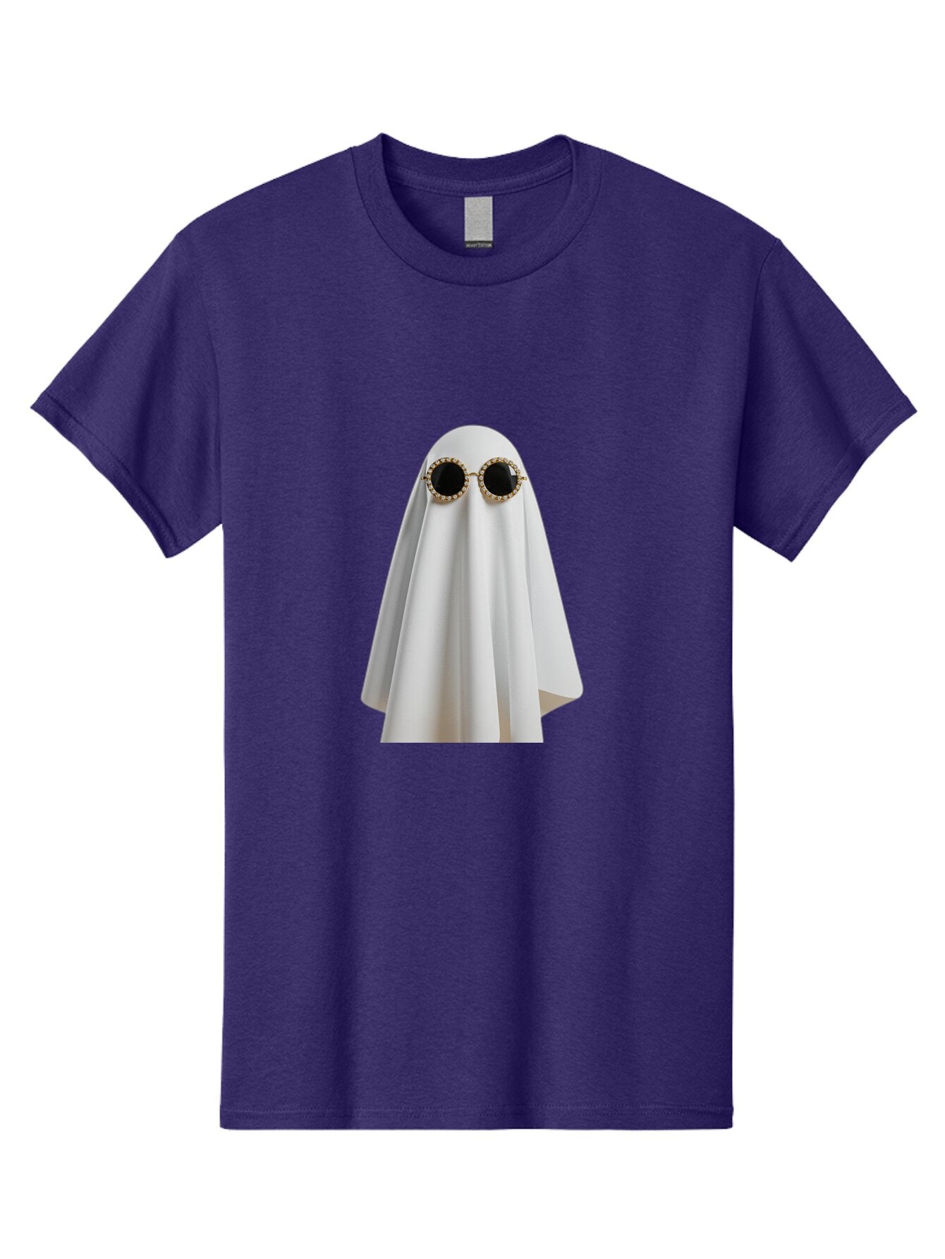 Ghost-Sunglasses-2 Men'S Graphic Tee, 100% Cotton, Comfortable Casual Summer Wear, Machine Washable, Vintage Camera, Old Camera, Antique Camera, Black Camera, Classic Photography, Photography Equipment, Nostalgic Device, Film Camera, Bam529 12