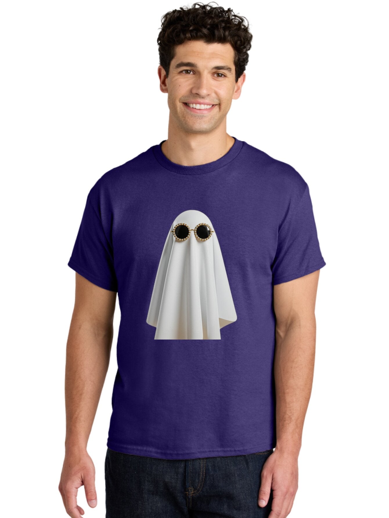 Ghost-Sunglasses-2 Men'S Graphic Tee, 100% Cotton, Comfortable Casual Summer Wear, Machine Washable, Vintage Camera, Old Camera, Antique Camera, Black Camera, Classic Photography, Photography Equipment, Nostalgic Device, Film Camera, Bam529 28