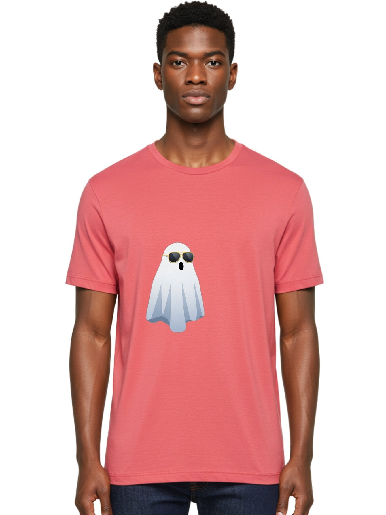Ghost-Sunglasses Men'S Graphic Tee, 100% Cotton, Comfortable Casual Summer Wear, Machine Washable, Vintage Camera, Old Camera, Antique Camera, Black Camera, Classic Photography, Photography Equipment, Nostalgic Device, Film Camera, Camera Art Bam531 17