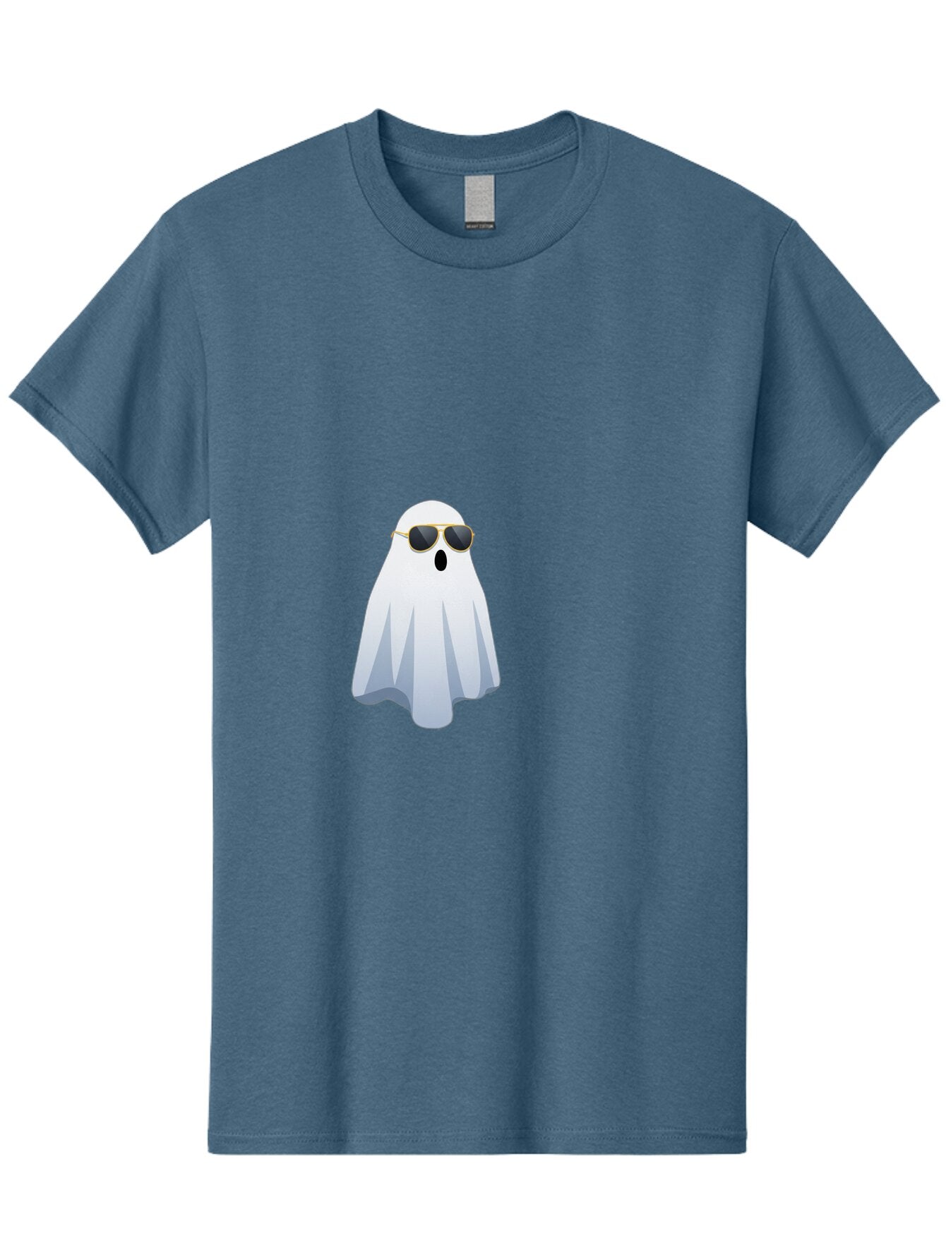 Ghost-Sunglasses Men'S Graphic Tee, 100% Cotton, Comfortable Casual Summer Wear, Machine Washable, Vintage Camera, Old Camera, Antique Camera, Black Camera, Classic Photography, Photography Equipment, Nostalgic Device, Film Camera, Camera Art Bam531 8