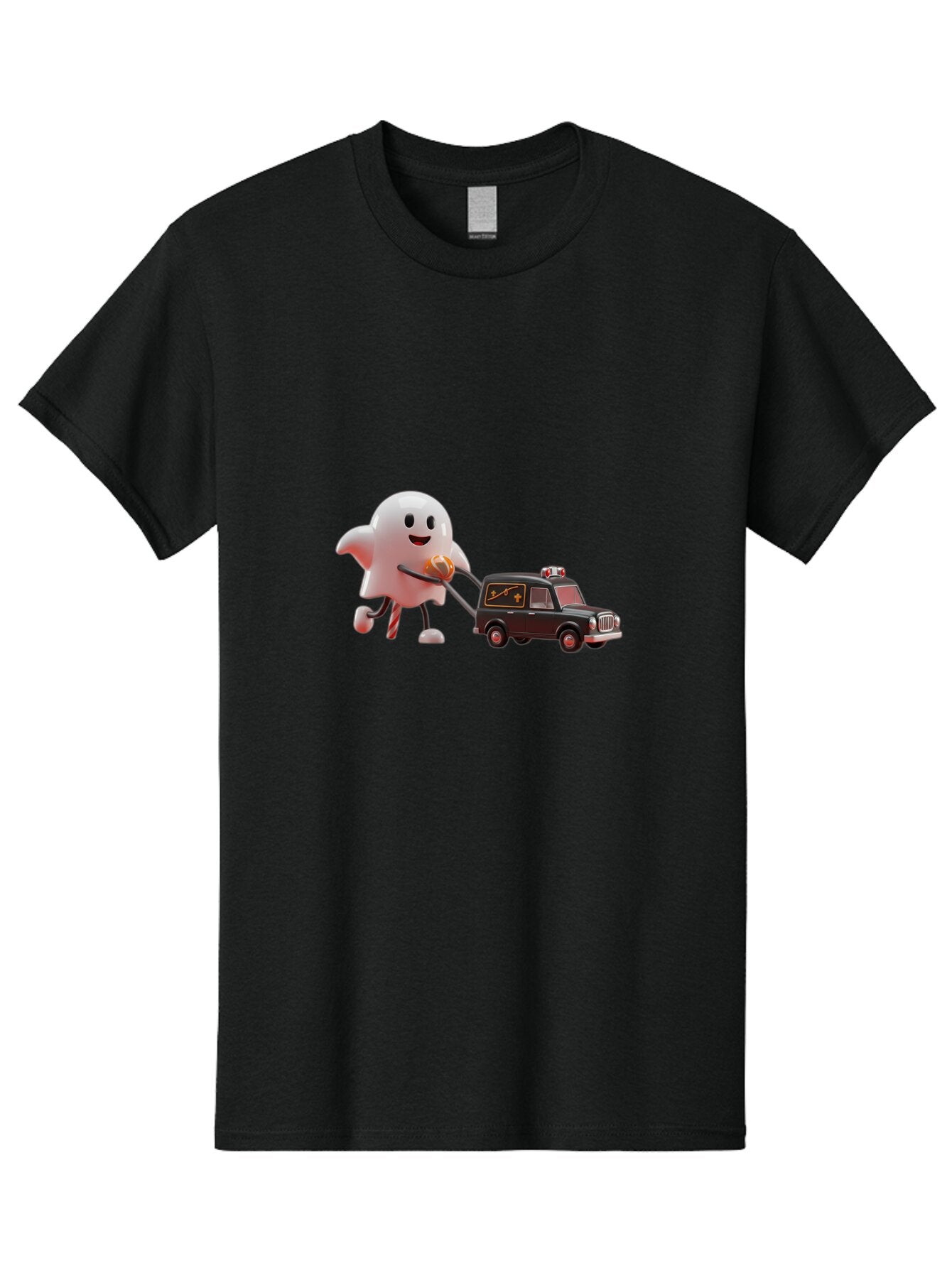 Ghost-Towing-Hearse Men'S Graphic Tee, 100% Cotton, Comfortable Casual Summer Wear, Machine Washable, Vintage Camera, Old Camera, Antique Camera, Black Camera, Classic Photography, Photography Equipment, Nostalgic Device, Film Camera, Bam532 11