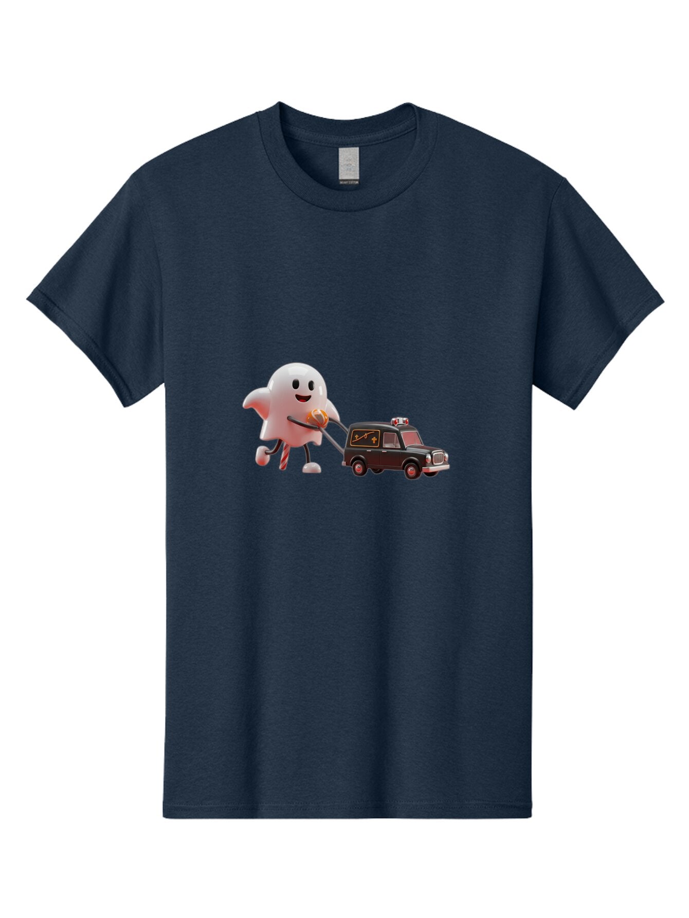 Ghost-Towing-Hearse Men'S Graphic Tee, 100% Cotton, Comfortable Casual Summer Wear, Machine Washable, Vintage Camera, Old Camera, Antique Camera, Black Camera, Classic Photography, Photography Equipment, Nostalgic Device, Film Camera, Bam532 15