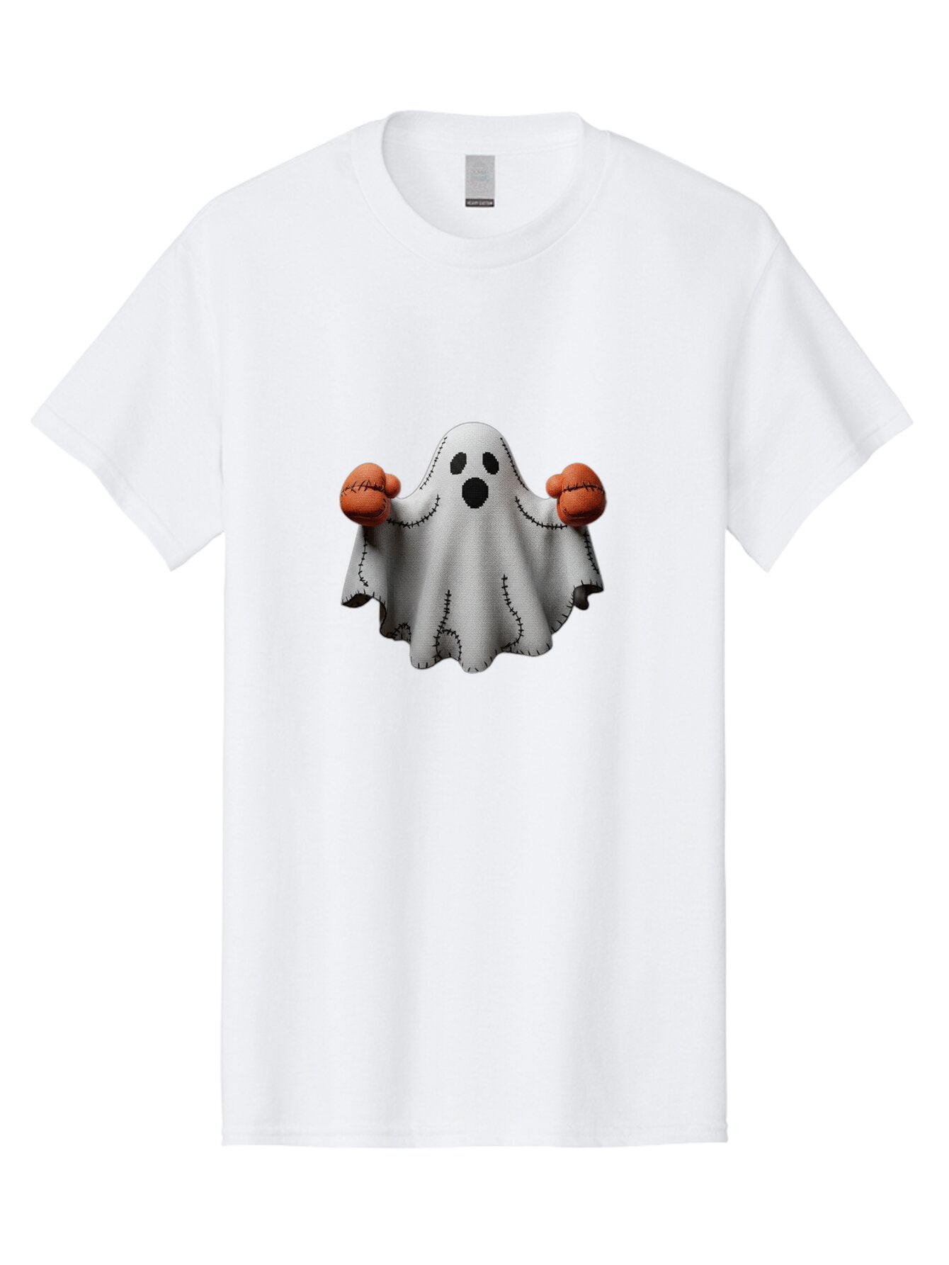 Ghost-With-Boxing-Gloves Men'S Graphic Tee, 100% Cotton, Comfortable Casual Summer Wear, Machine Washable, Vintage Camera, Old Camera, Antique Camera, Black Camera, Classic Photography, Photography Equipment, Nostalgic Device, Film Camera, Bam534 3