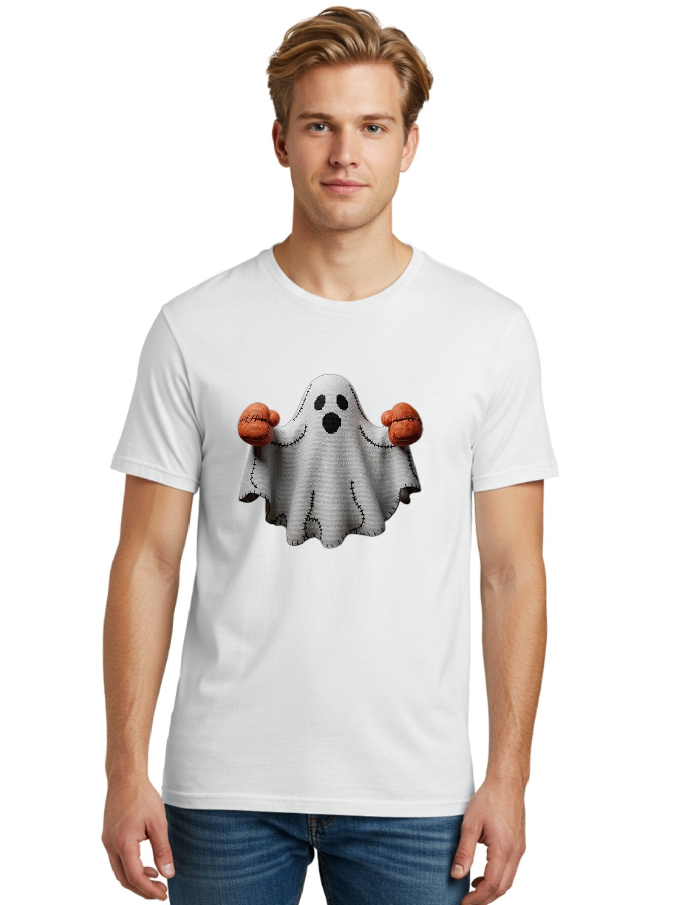 Ghost-With-Boxing-Gloves Men'S Graphic Tee, 100% Cotton, Comfortable Casual Summer Wear, Machine Washable, Vintage Camera, Old Camera, Antique Camera, Black Camera, Classic Photography, Photography Equipment, Nostalgic Device, Film Camera, Bam534 22