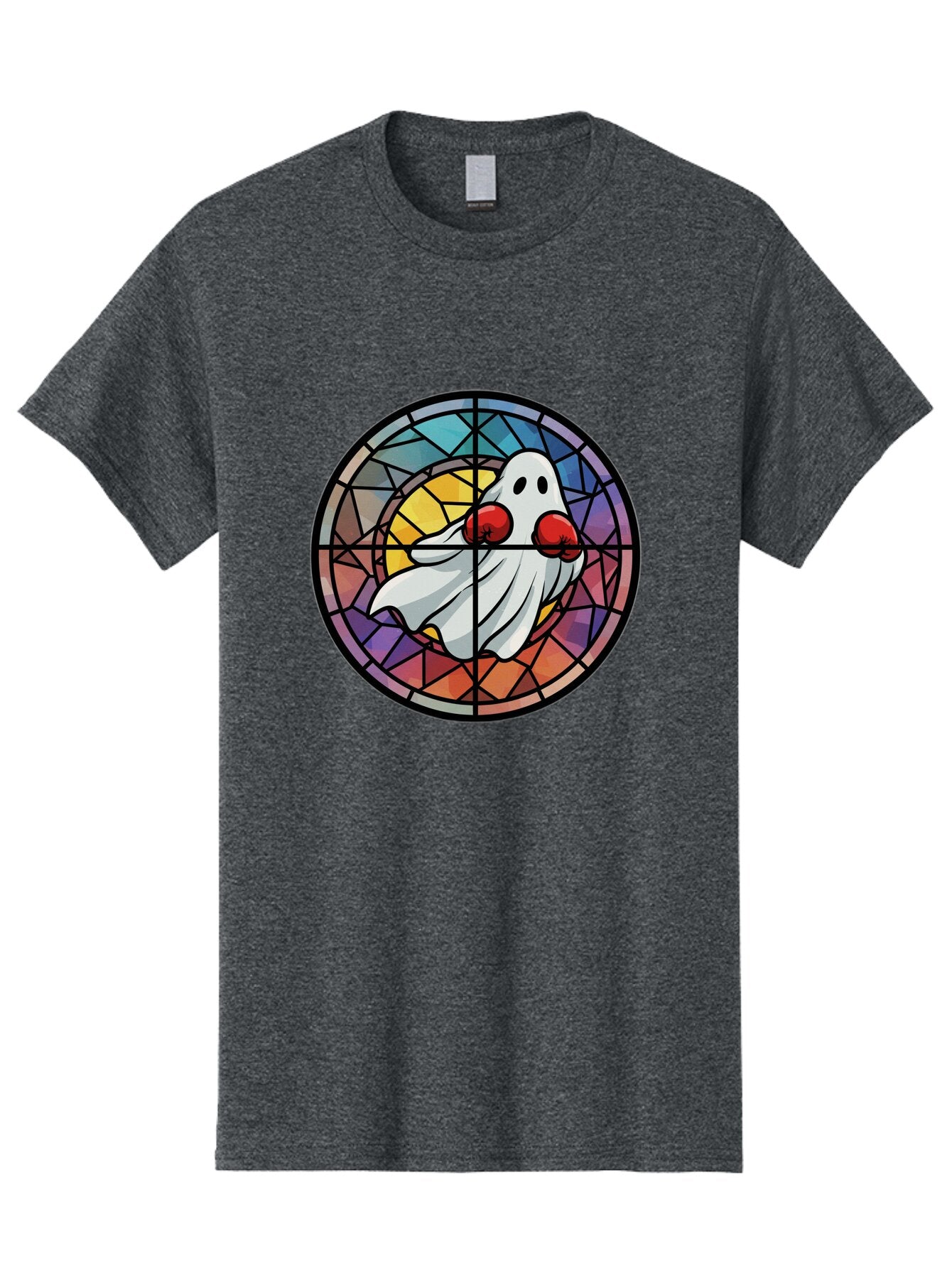 Ghost-With-Red-Circles Men'S Graphic Tee, 100% Cotton, Comfortable Casual Summer Wear, Machine Washable, Vintage Camera, Old Camera, Antique Camera, Black Camera, Classic Photography, Photography Equipment, Nostalgic Device, Film Camera, Bam535 11