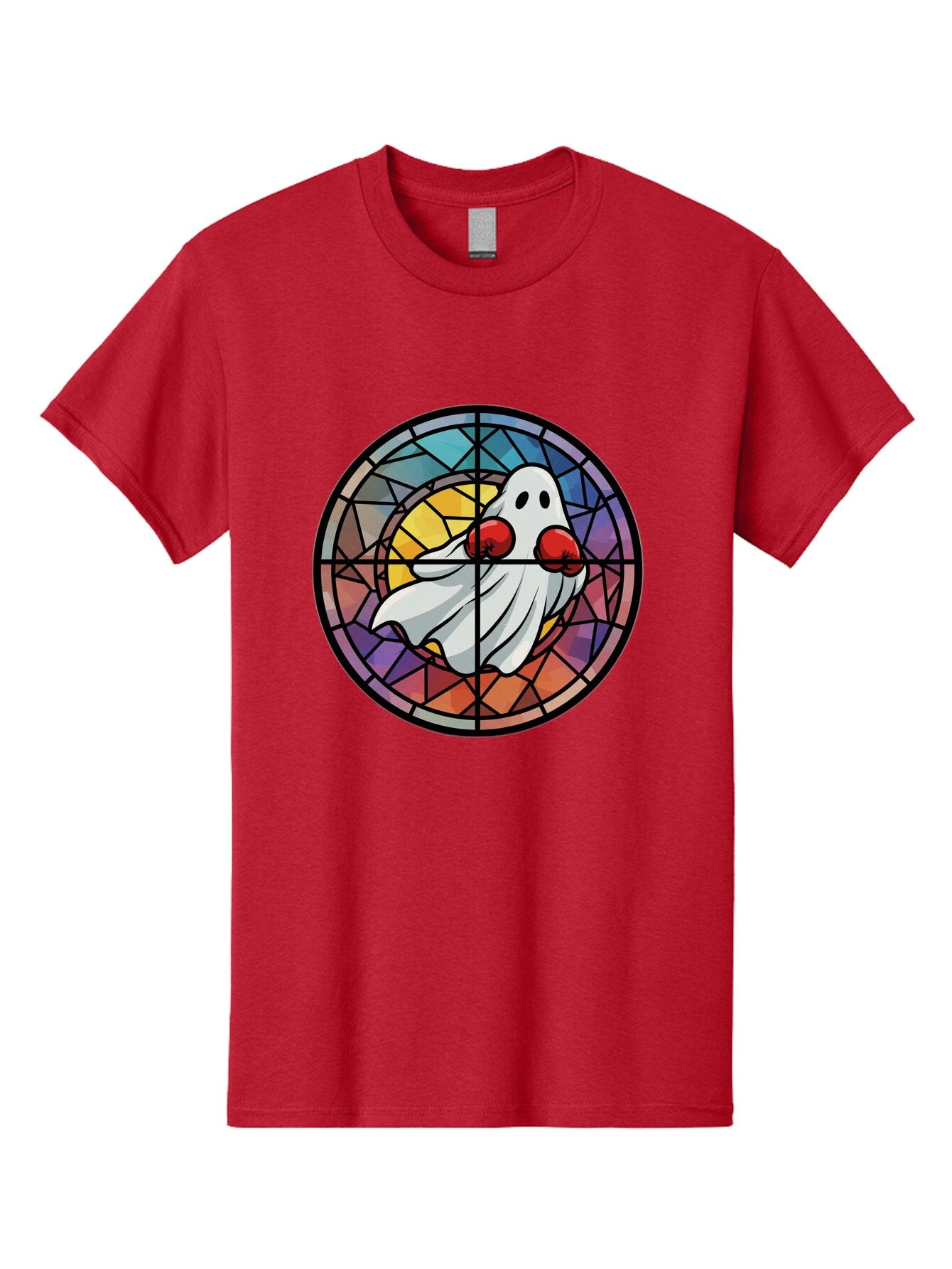 Ghost-With-Red-Circles Men'S Graphic Tee, 100% Cotton, Comfortable Casual Summer Wear, Machine Washable, Vintage Camera, Old Camera, Antique Camera, Black Camera, Classic Photography, Photography Equipment, Nostalgic Device, Film Camera, Bam535 10