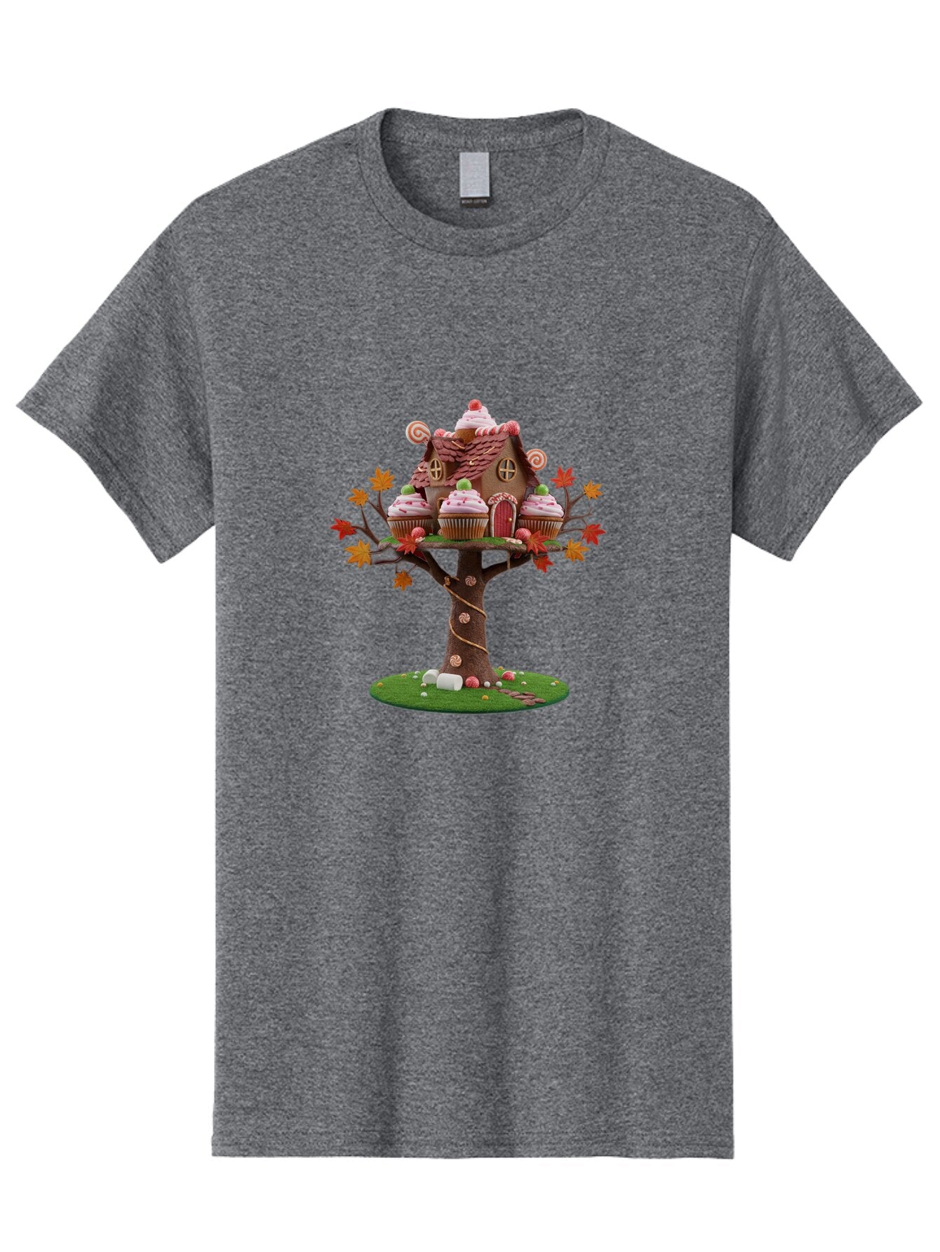 Gingerbread-House-Tree Men'S Graphic Tee, 100% Cotton, Comfortable Casual Summer Wear, Machine Washable, Vintage Camera, Old Camera, Antique Camera, Black Camera, Classic Photography, Photography Equipment, Nostalgic Device, Film Camera, Bam540