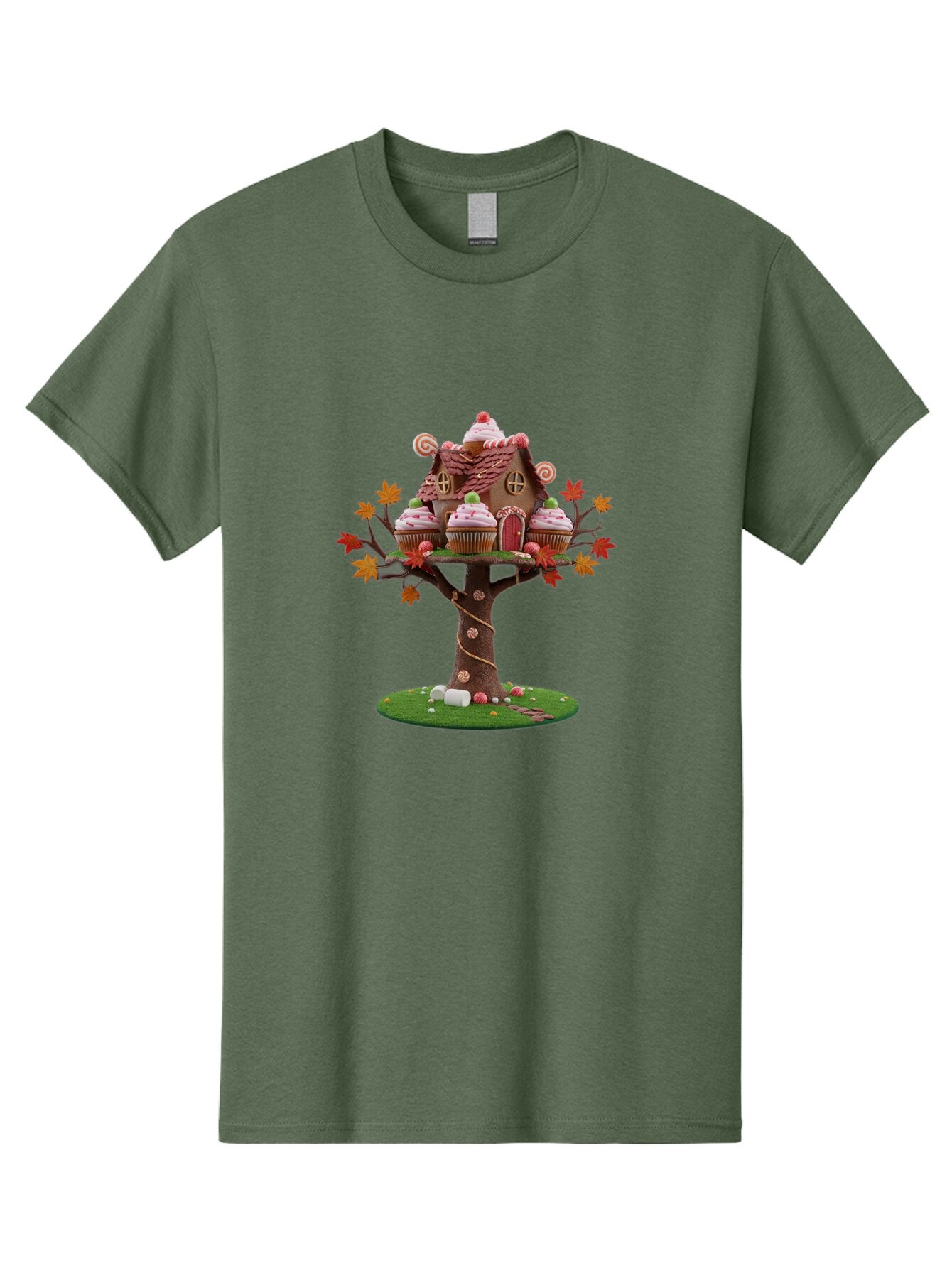 Gingerbread-House-Tree Men'S Graphic Tee, 100% Cotton, Comfortable Casual Summer Wear, Machine Washable, Vintage Camera, Old Camera, Antique Camera, Black Camera, Classic Photography, Photography Equipment, Nostalgic Device, Film Camera, Bam540 3