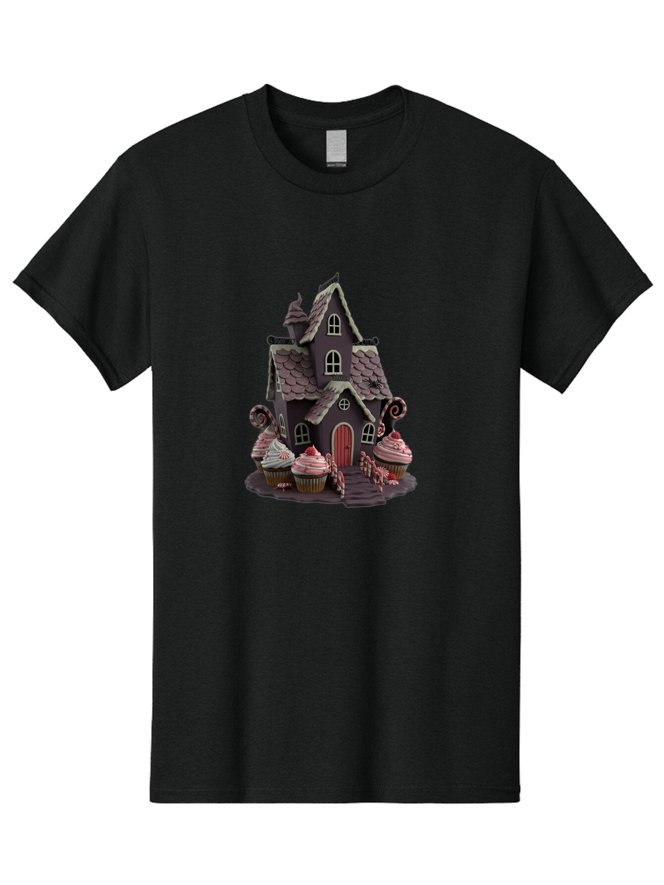 Gingerbread-House Men'S Graphic Tee, 100% Cotton, Comfortable Casual Summer Wear, Machine Washable, Vintage Camera, Old Camera, Antique Camera, Black Camera, Classic Photography, Photography Equipment, Nostalgic Device, Film Camera, Camera Art Bam541