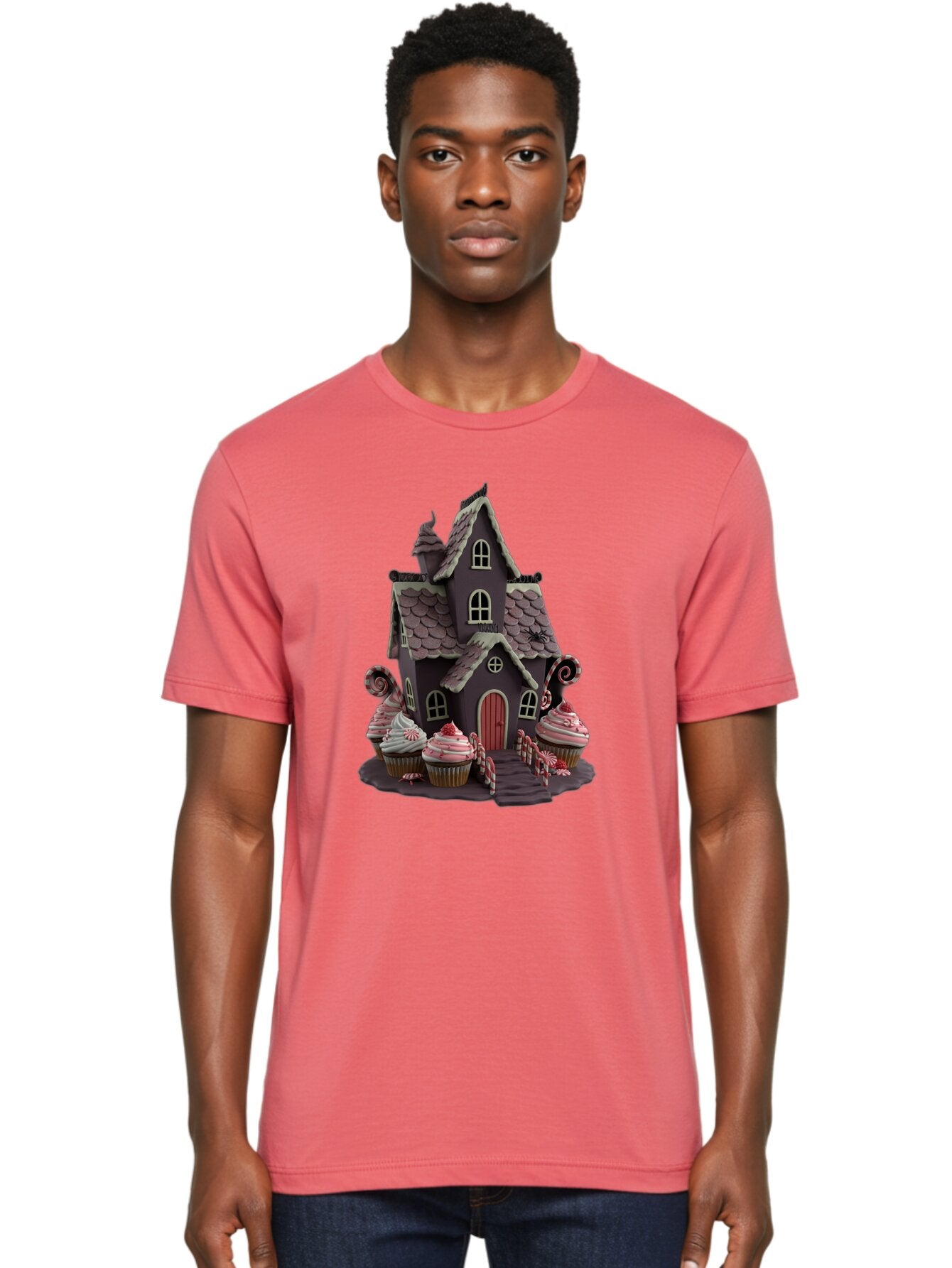 Gingerbread-House Men'S Graphic Tee, 100% Cotton, Comfortable Casual Summer Wear, Machine Washable, Vintage Camera, Old Camera, Antique Camera, Black Camera, Classic Photography, Photography Equipment, Nostalgic Device, Film Camera, Camera Art Bam541 28
