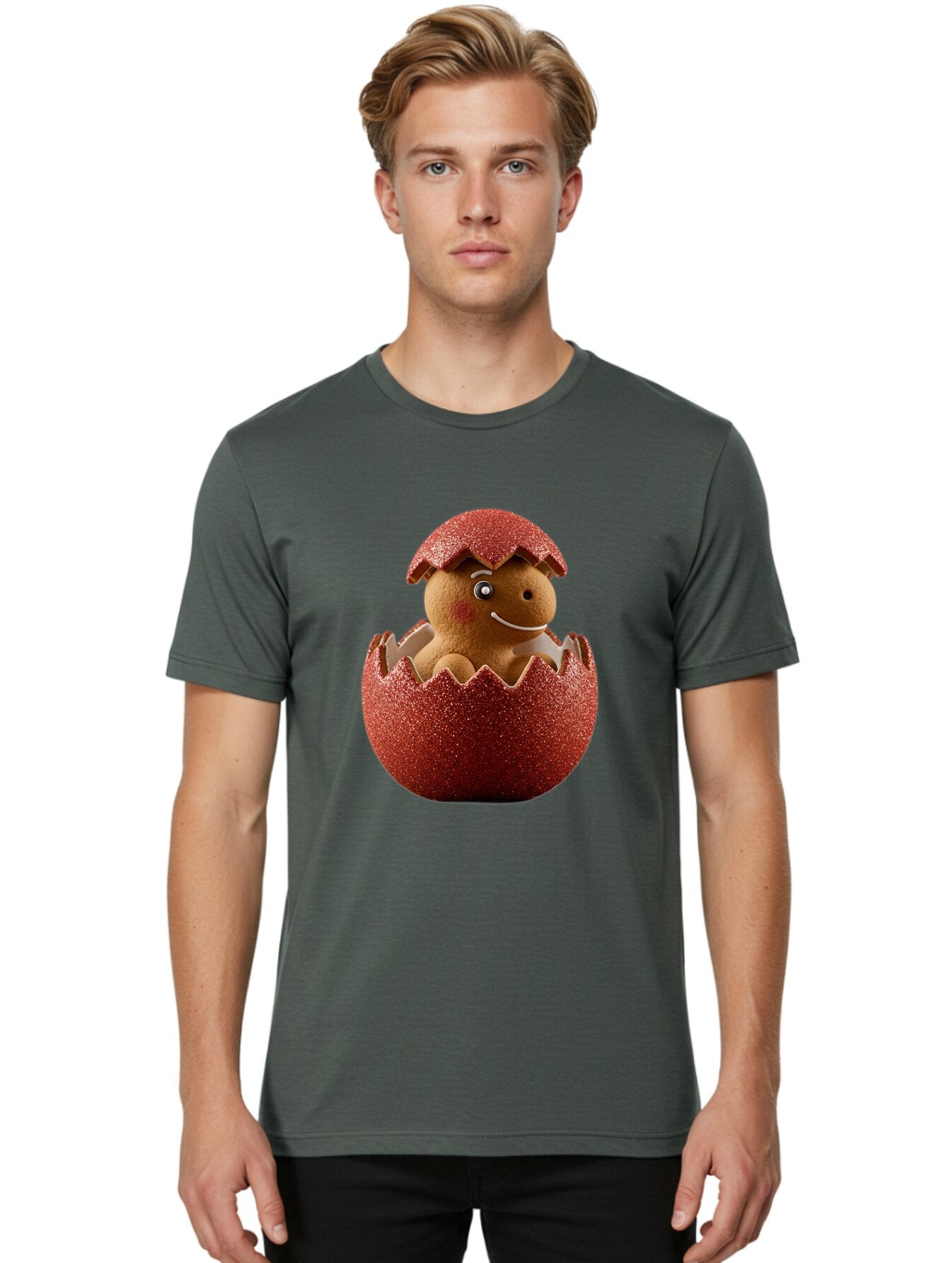 Gingerbread-Man-Hatching Men'S Graphic Tee, 100% Cotton, Comfortable Casual Summer Wear, Machine Washable, Vintage Camera, Old Camera, Antique Camera, Black Camera, Classic Photography, Photography Equipment, Nostalgic Device, Film Camera, Bam542 18