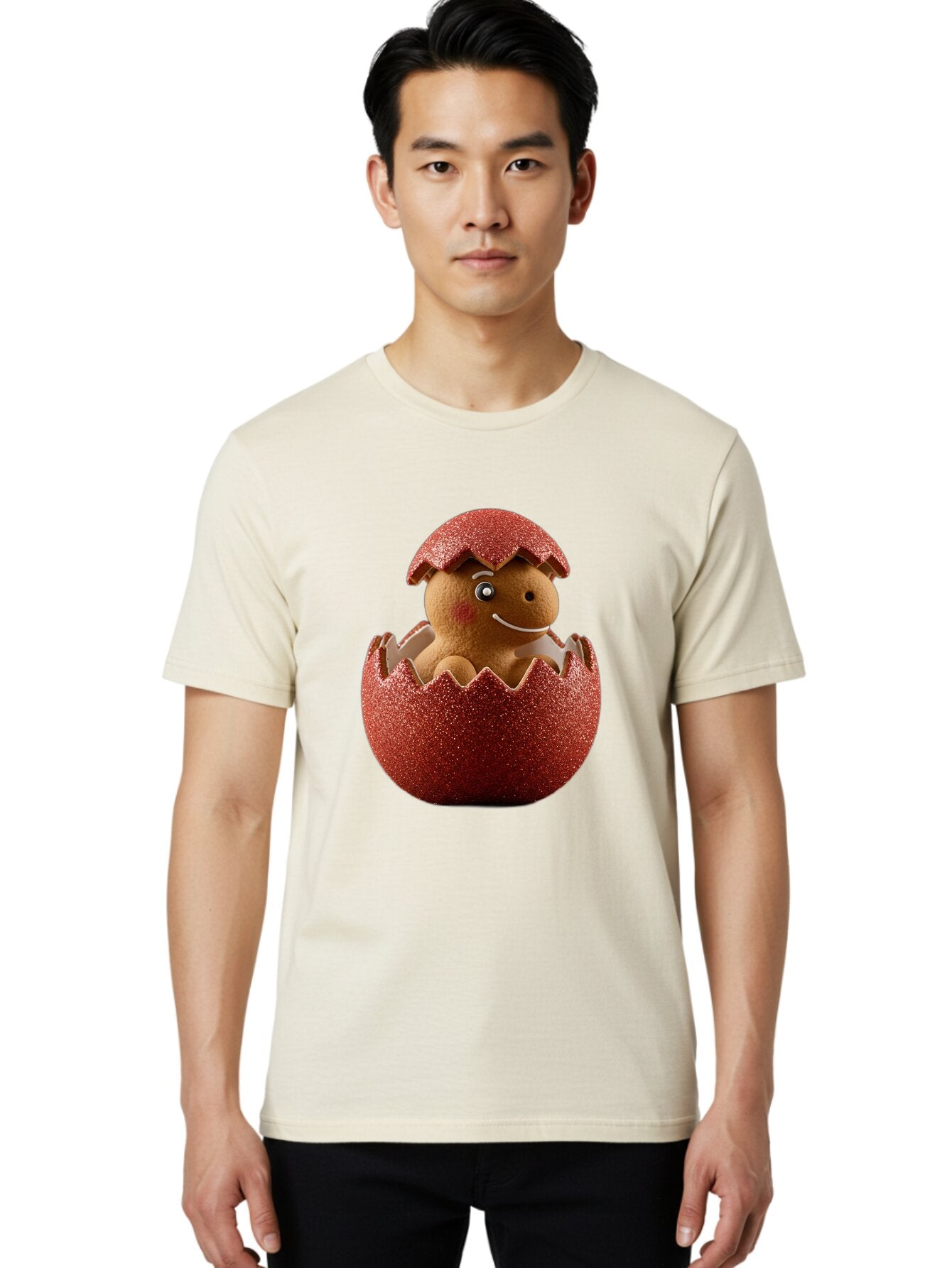 Gingerbread-Man-Hatching Men'S Graphic Tee, 100% Cotton, Comfortable Casual Summer Wear, Machine Washable, Vintage Camera, Old Camera, Antique Camera, Black Camera, Classic Photography, Photography Equipment, Nostalgic Device, Film Camera, Bam542 22