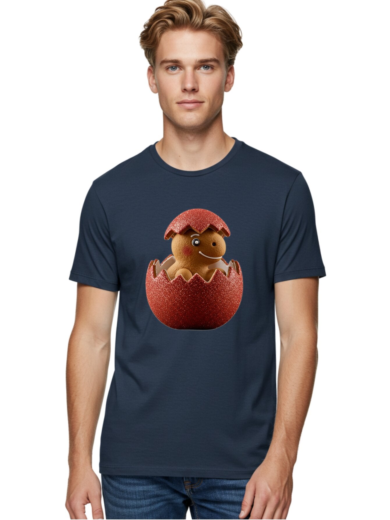 Gingerbread-Man-Hatching Men'S Graphic Tee, 100% Cotton, Comfortable Casual Summer Wear, Machine Washable, Vintage Camera, Old Camera, Antique Camera, Black Camera, Classic Photography, Photography Equipment, Nostalgic Device, Film Camera, Bam542 24