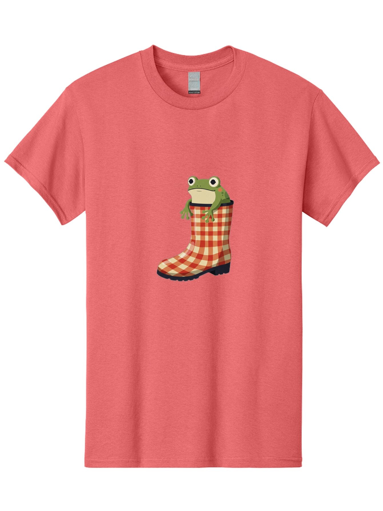 Gingham-Boot-Frog Men'S Graphic Tee, 100% Cotton, Comfortable Casual Summer Wear, Machine Washable, Vintage Camera, Old Camera, Antique Camera, Black Camera, Classic Photography, Photography Equipment, Nostalgic Device, Film Camera, Camera Art Bam544 15