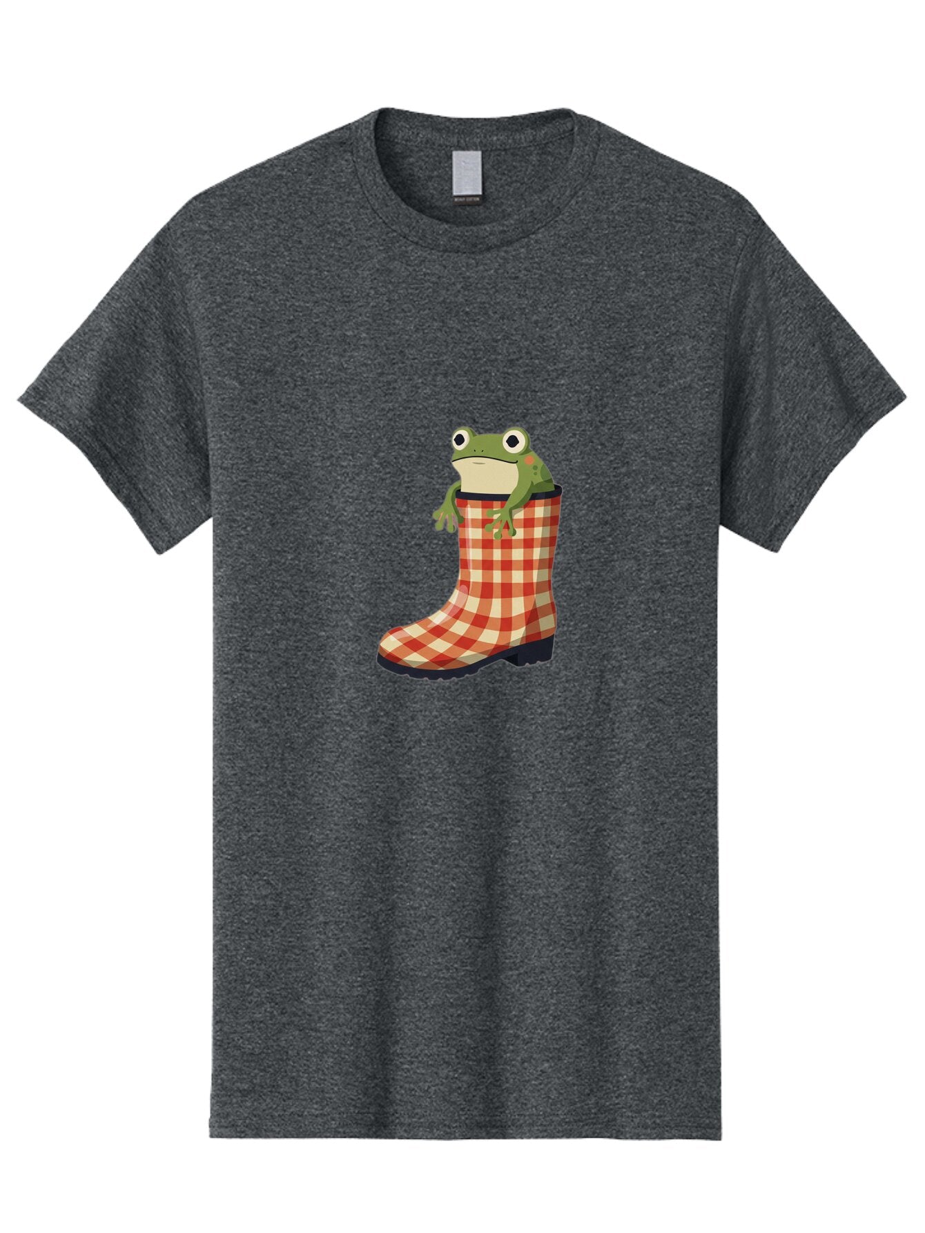 Gingham-Boot-Frog Men'S Graphic Tee, 100% Cotton, Comfortable Casual Summer Wear, Machine Washable, Vintage Camera, Old Camera, Antique Camera, Black Camera, Classic Photography, Photography Equipment, Nostalgic Device, Film Camera, Camera Art Bam544 3