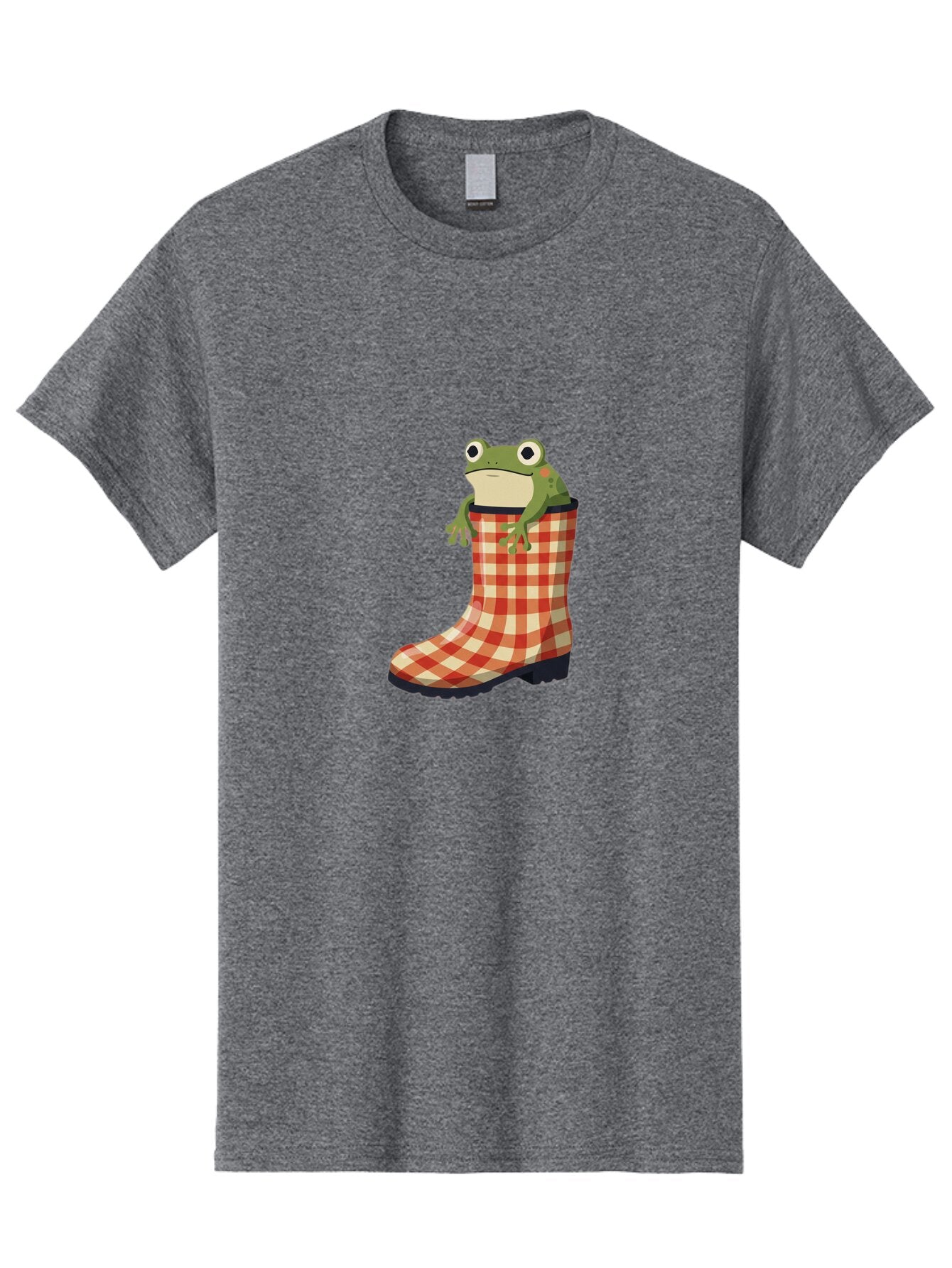 Gingham-Boot-Frog Men'S Graphic Tee, 100% Cotton, Comfortable Casual Summer Wear, Machine Washable, Vintage Camera, Old Camera, Antique Camera, Black Camera, Classic Photography, Photography Equipment, Nostalgic Device, Film Camera, Camera Art Bam544 10