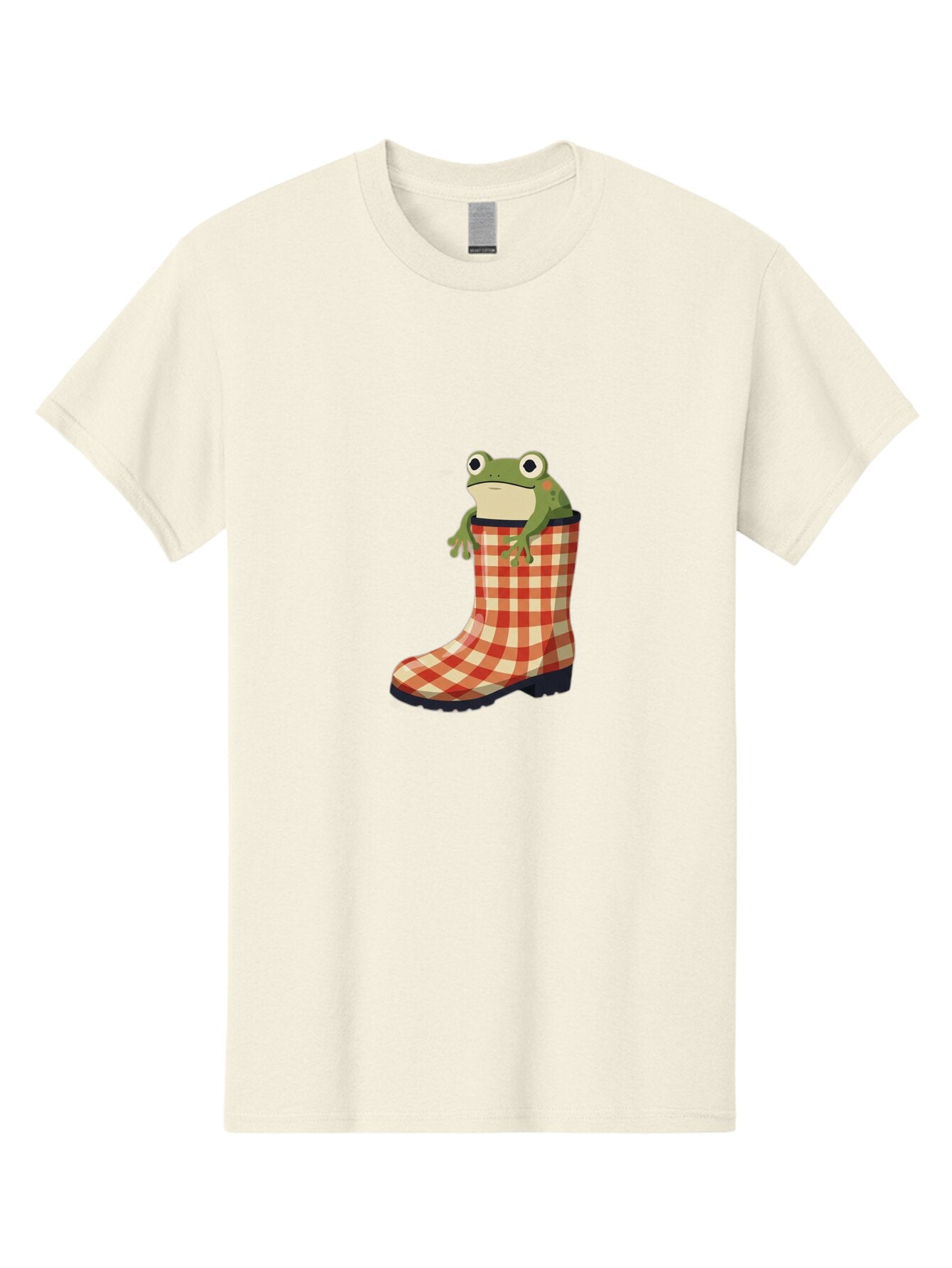 Gingham-Boot-Frog Men'S Graphic Tee, 100% Cotton, Comfortable Casual Summer Wear, Machine Washable, Vintage Camera, Old Camera, Antique Camera, Black Camera, Classic Photography, Photography Equipment, Nostalgic Device, Film Camera, Camera Art Bam544 4